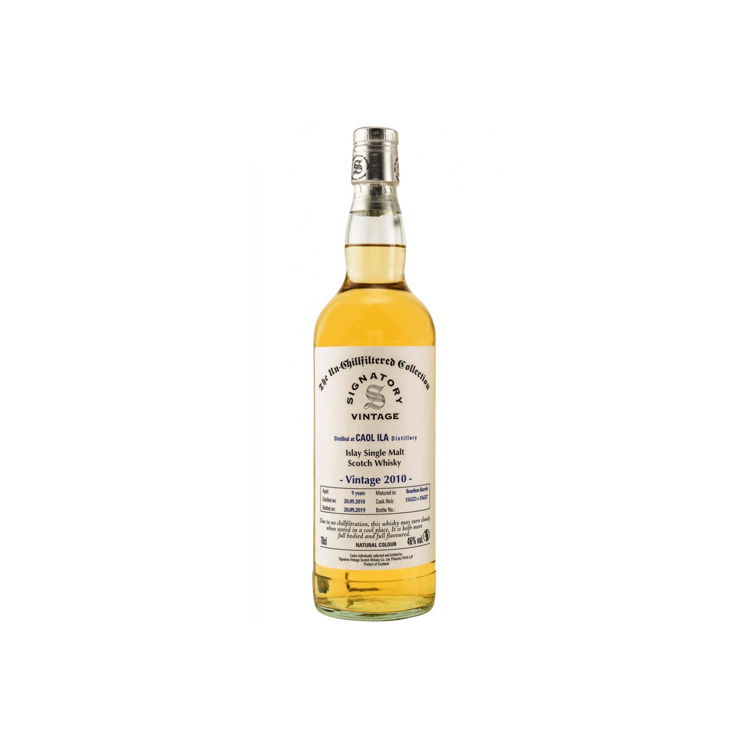 Caol Ila The Un-Chillfiltered Collection 2010 9 Years Single Malt Whisky