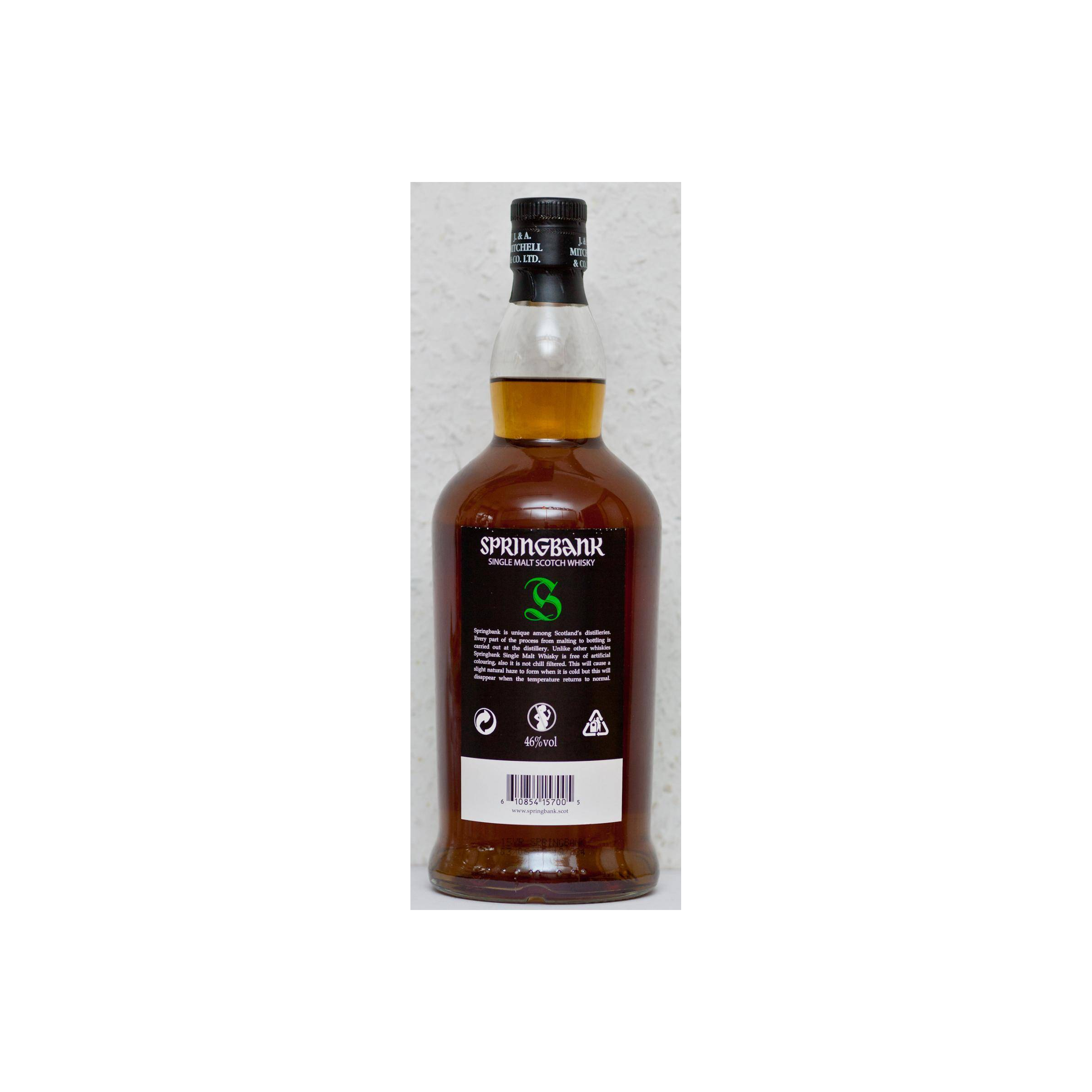 Springbank 15 Years Single Malt Whisky 2