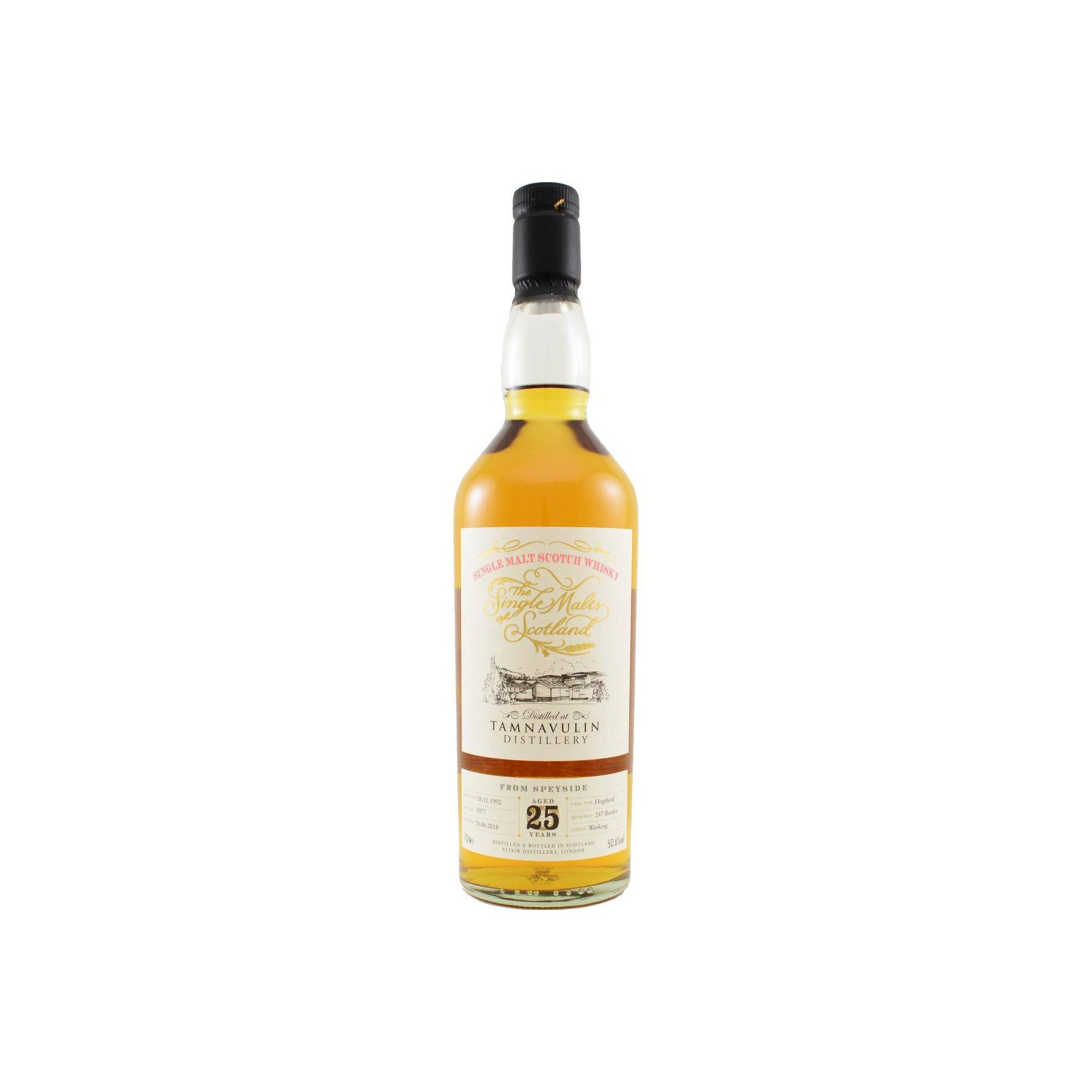Tamnavulin The Single Malts of Scotland 1992 25 Years Single Malt Whisky