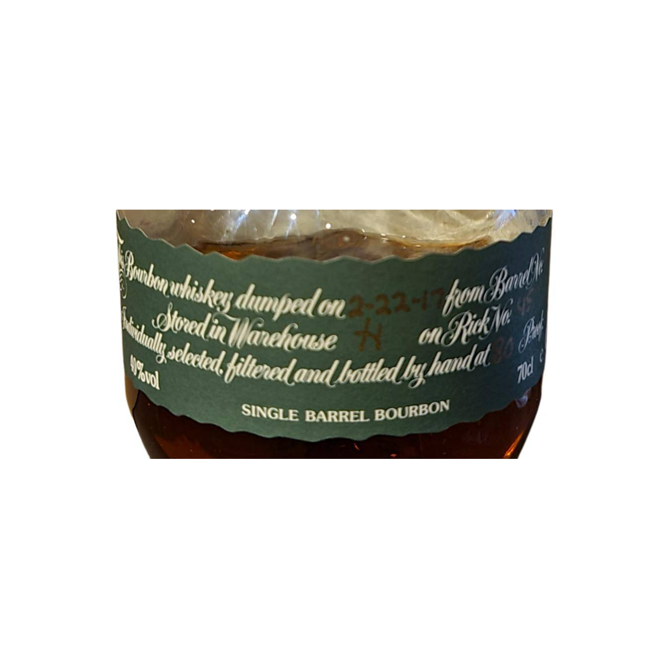 Blanton's Special Reserve Bourbon Whisky