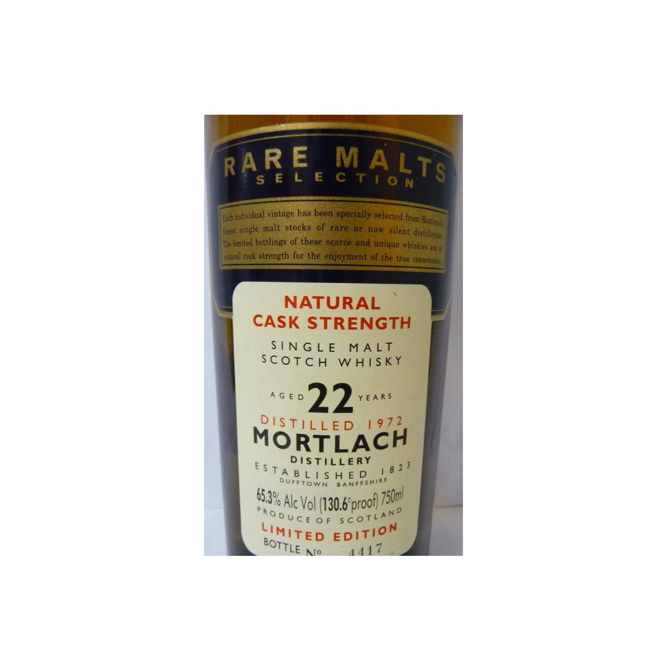 Mortlach 1972 22 Years Single Malt Whisky 2