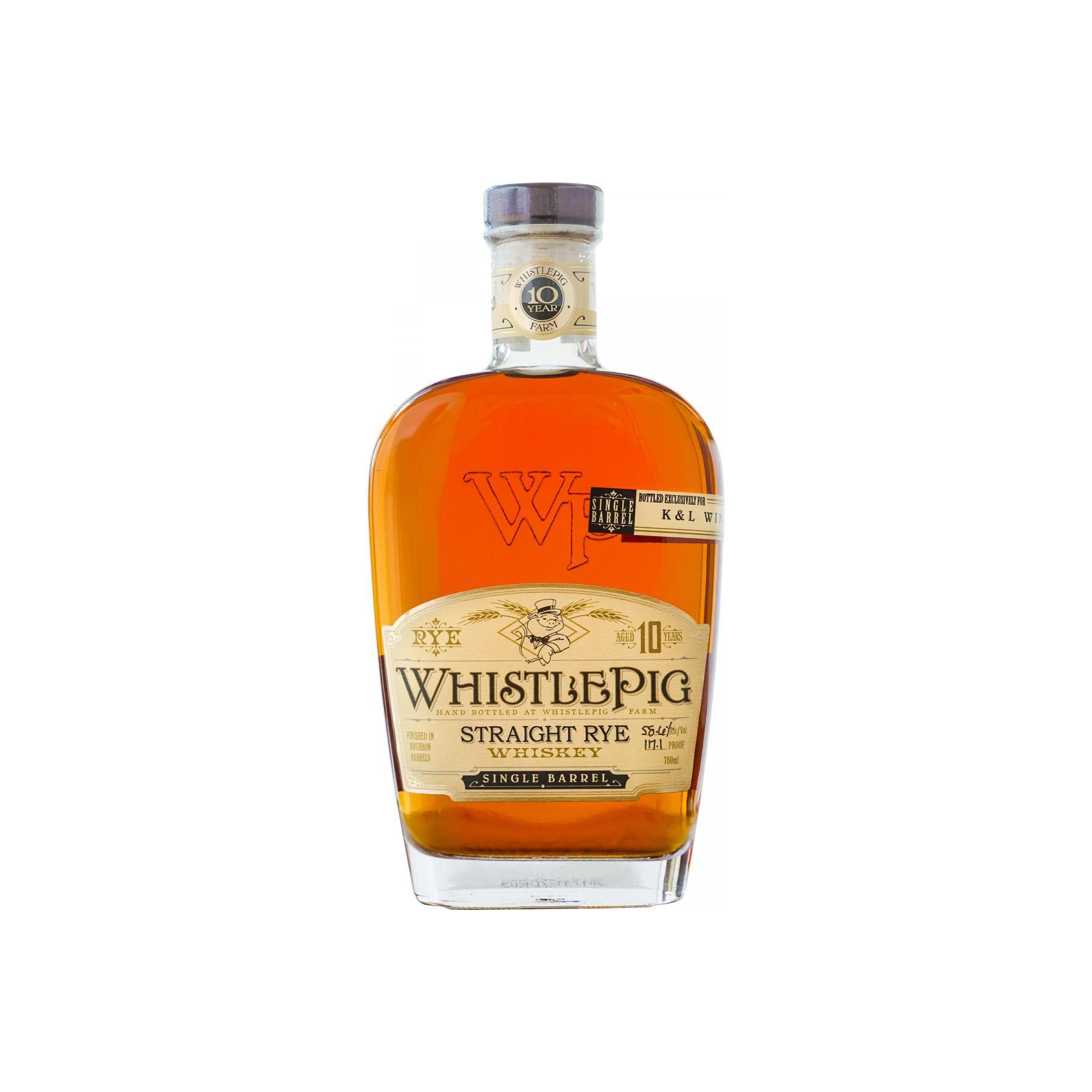 WhistlePig 10 Years Rye Whisky