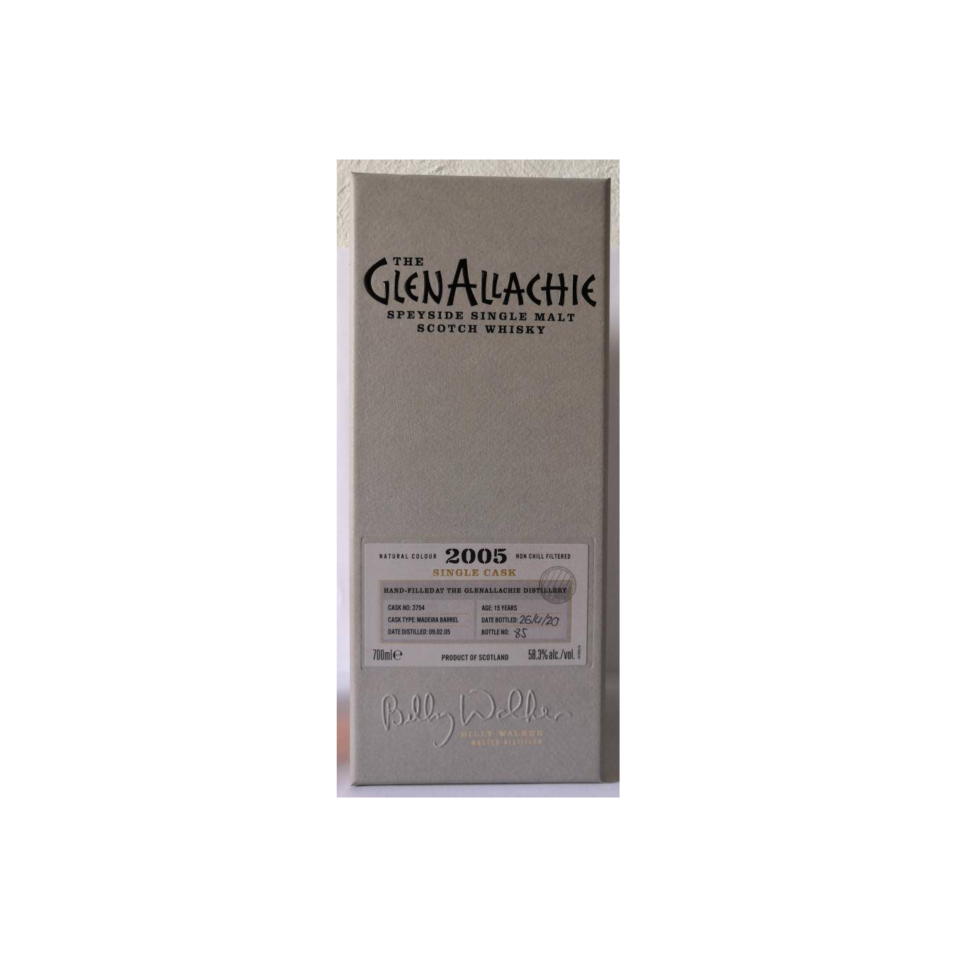 The GlenAllachie Single Cask 2005 15 Years Single Malt Whisky 3