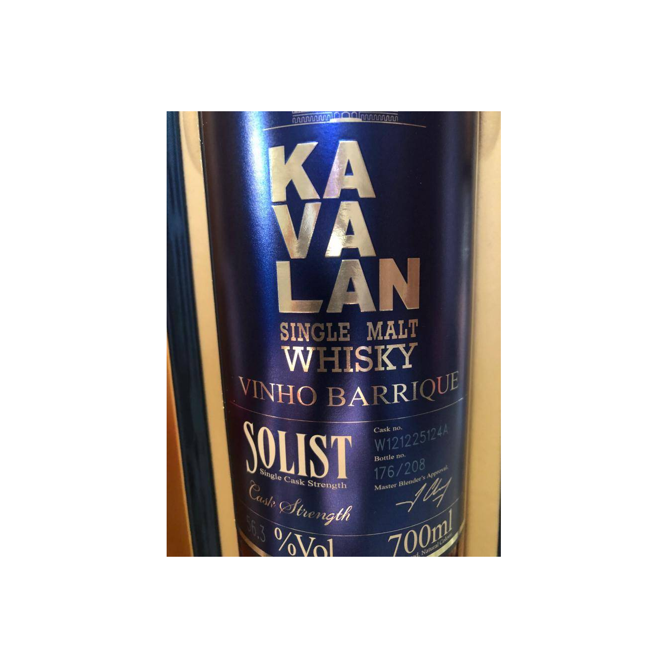 Kavalan Vinho Barrique 2012 4 Years Single Malt Whisky 2