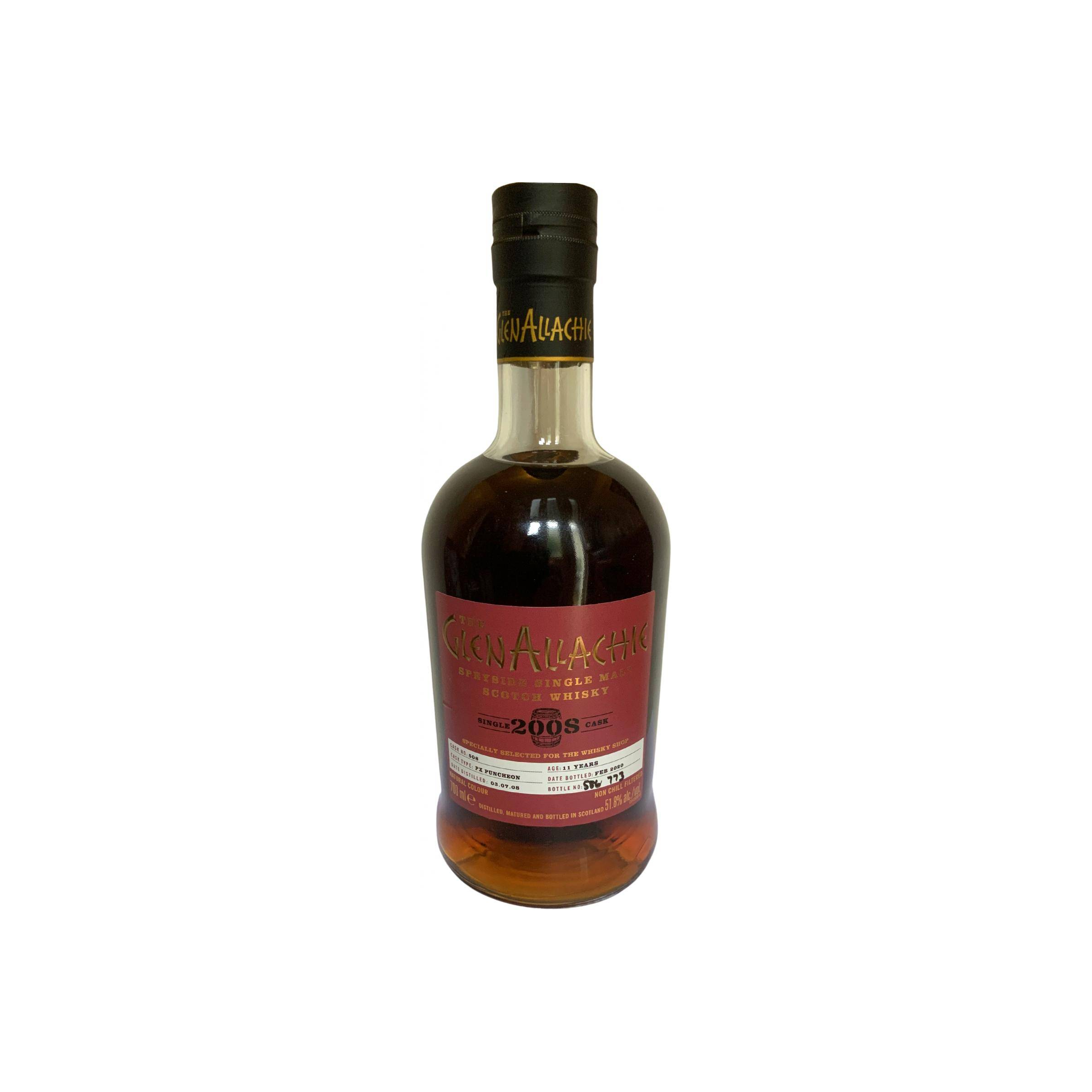 The GlenAllachie Single Cask 2008 11 Years Single Malt Whisky