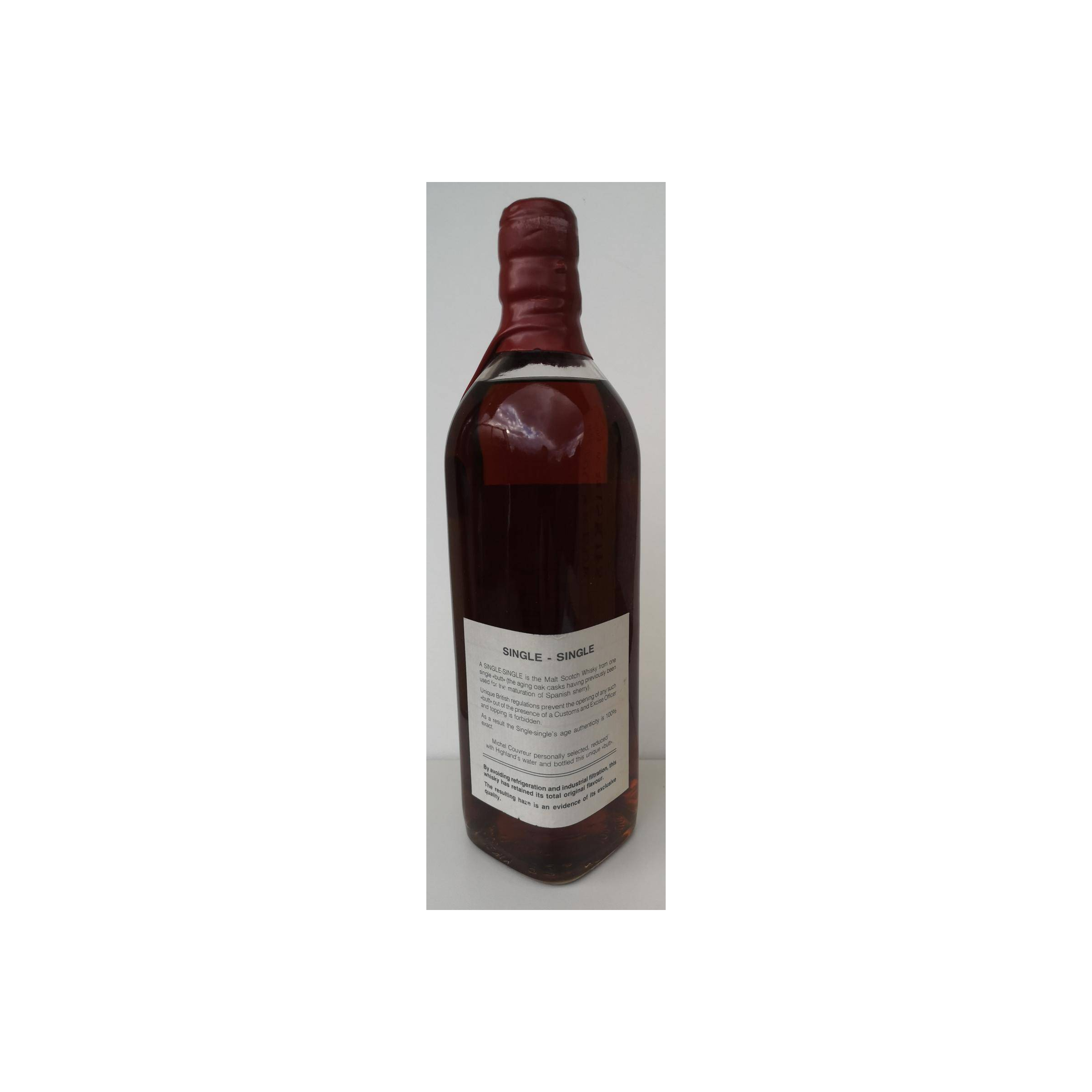 Michel Couvreur 1969 23 Years Single Malt Whisky 2