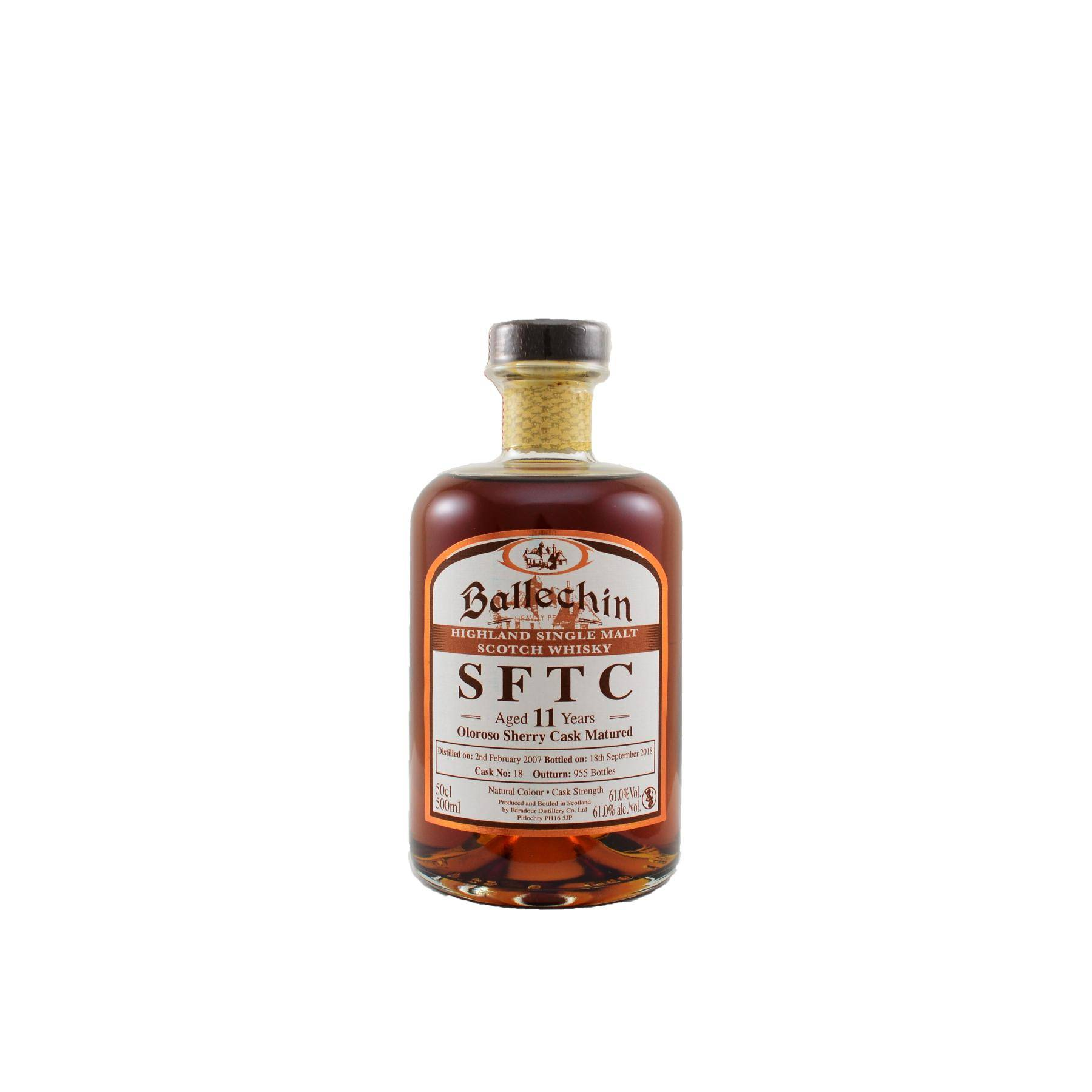 Ballechin 2007 11 Years Single Malt Whisky
