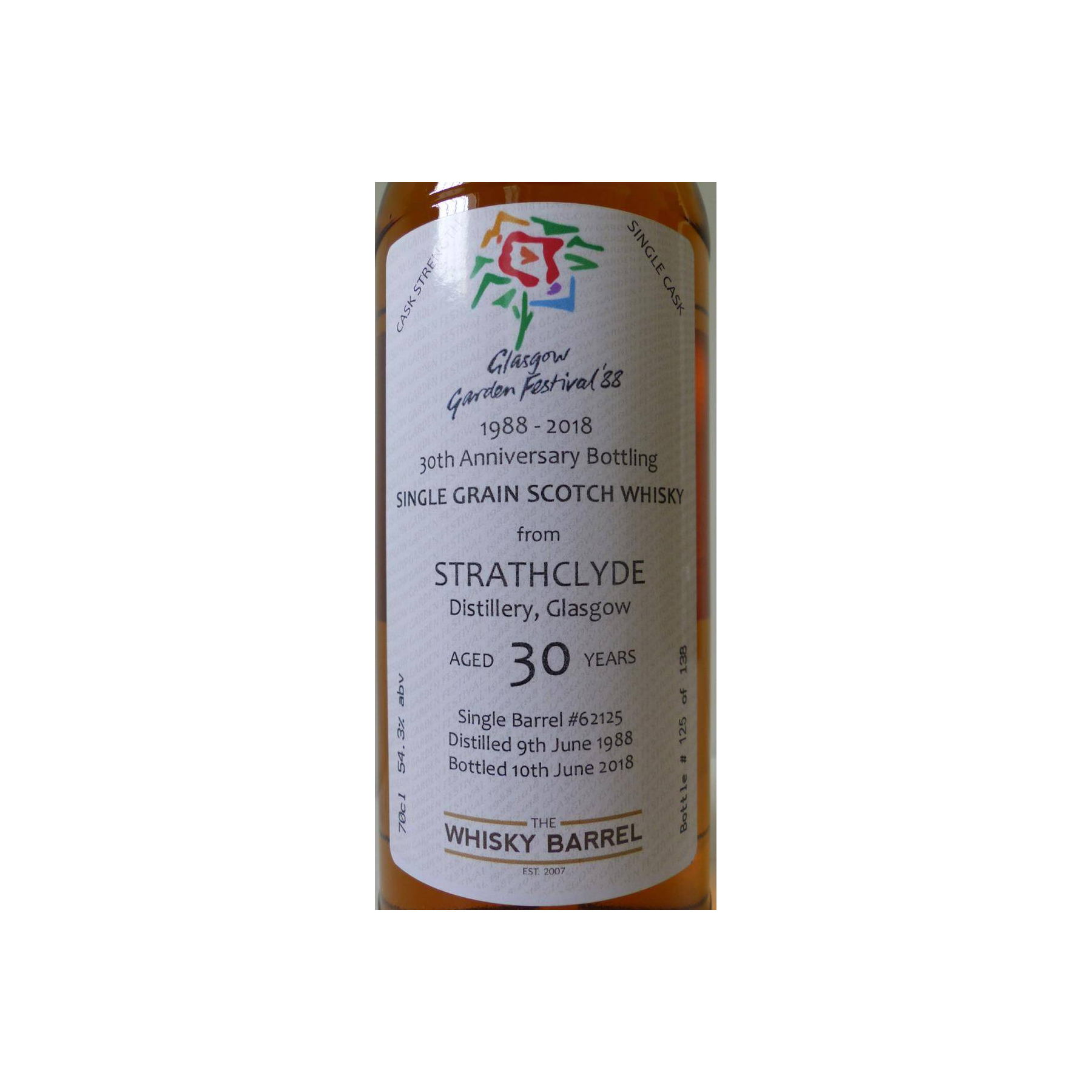 Strathclyde 1988 30 Years Single Grain Whisky 3