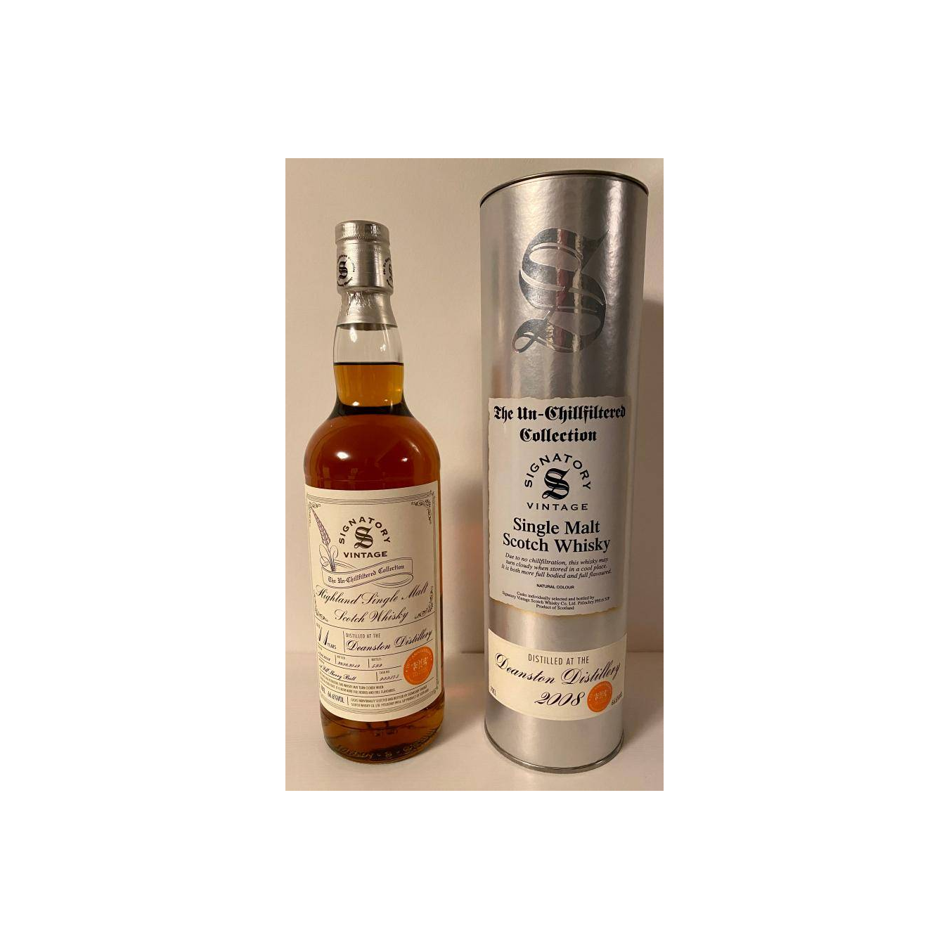 Deanston The Un-Chillfiltered Collection 2008 11 Years Single Malt Whisky 2