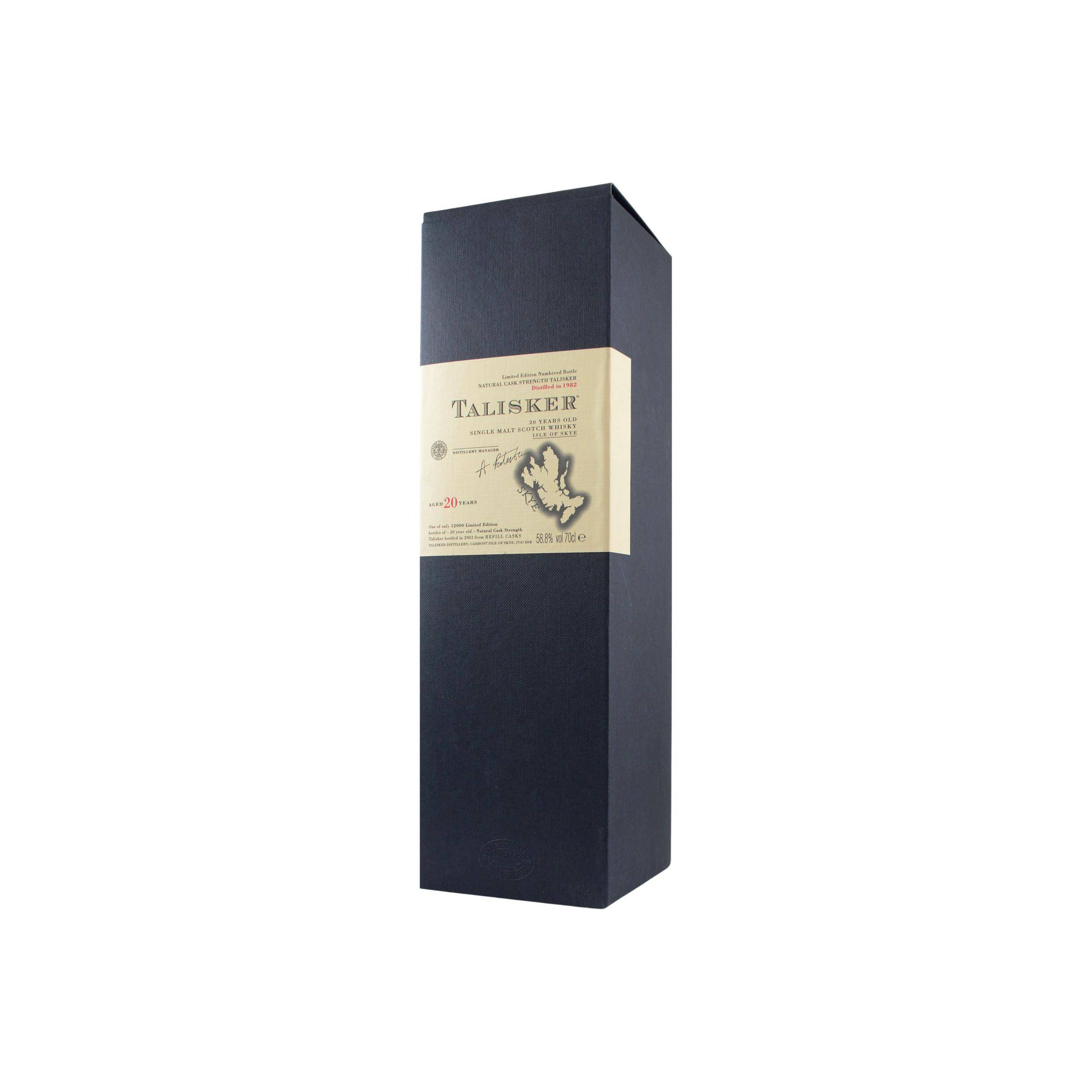 Talisker 1982 20 Years Single Malt Whisky 2