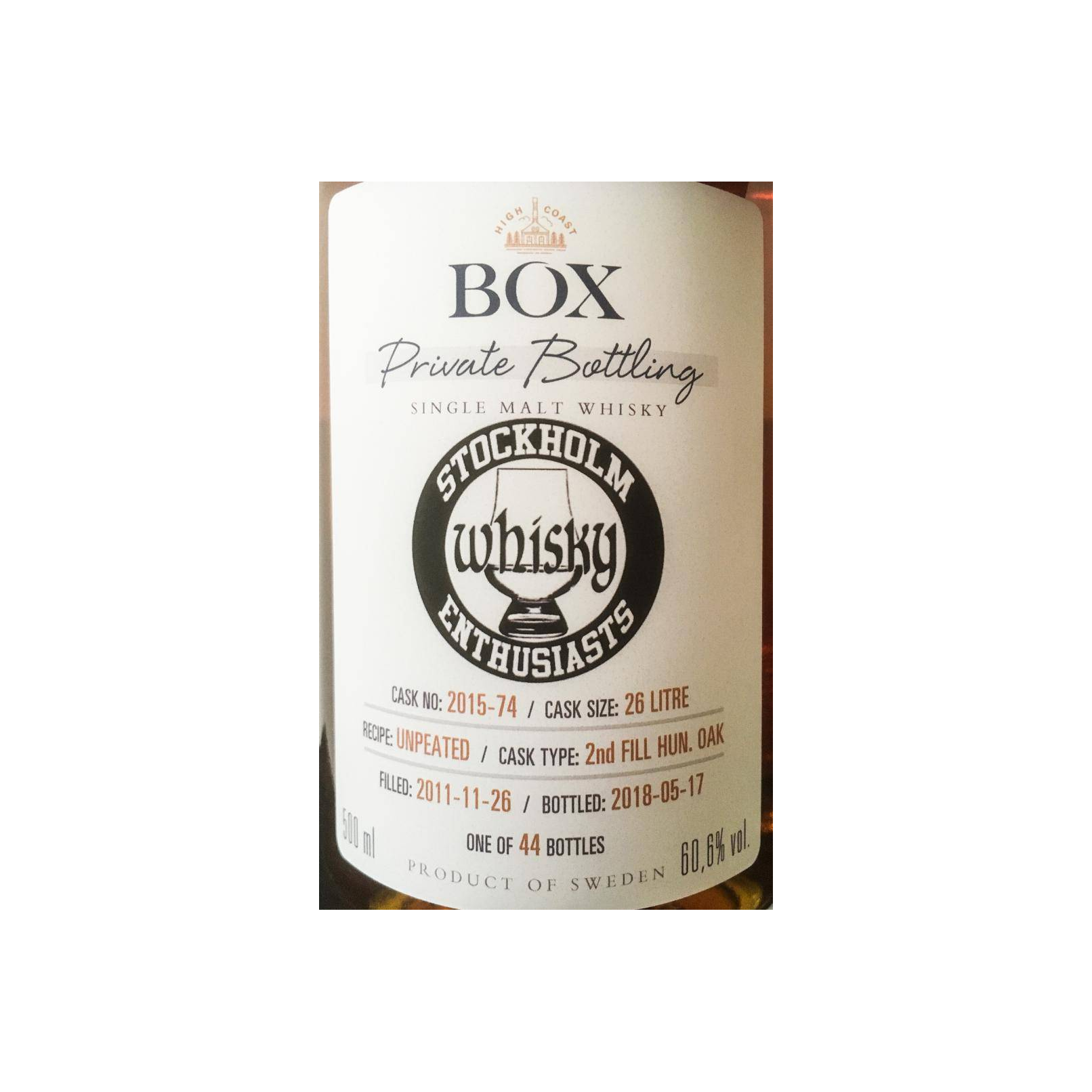Compass Box 2011 6 Years Single Malt Whisky 2