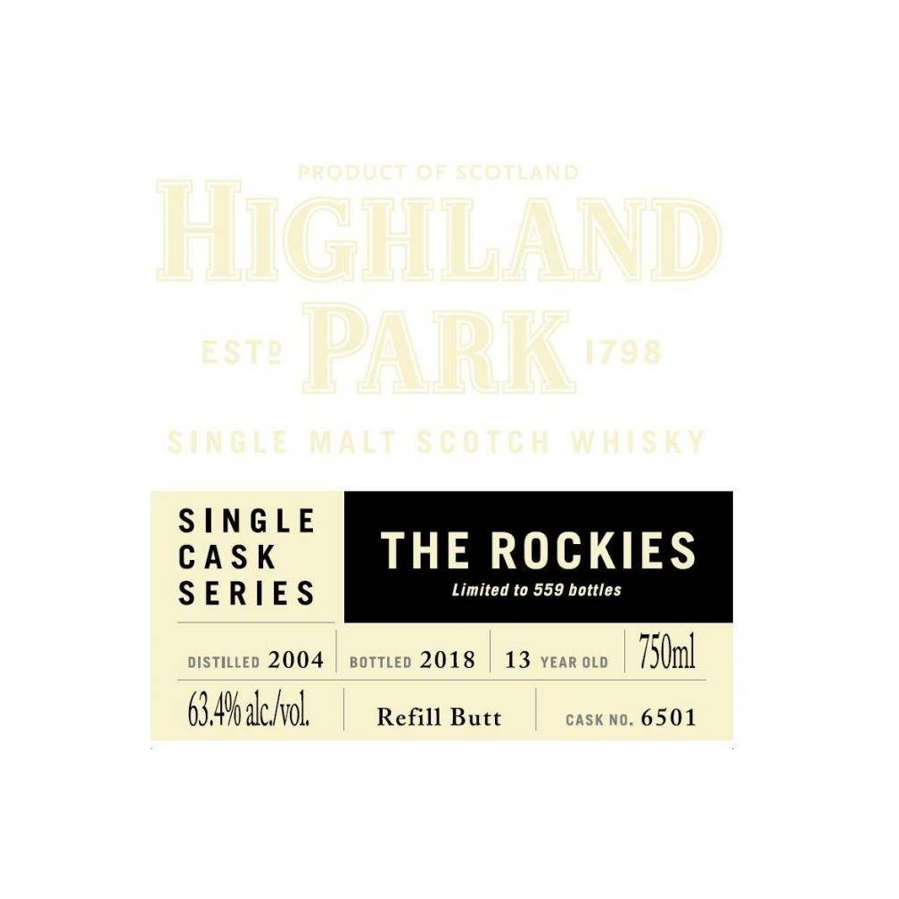 Highland Park Single Cask 2004 13 Years Single Malt Whisky 2