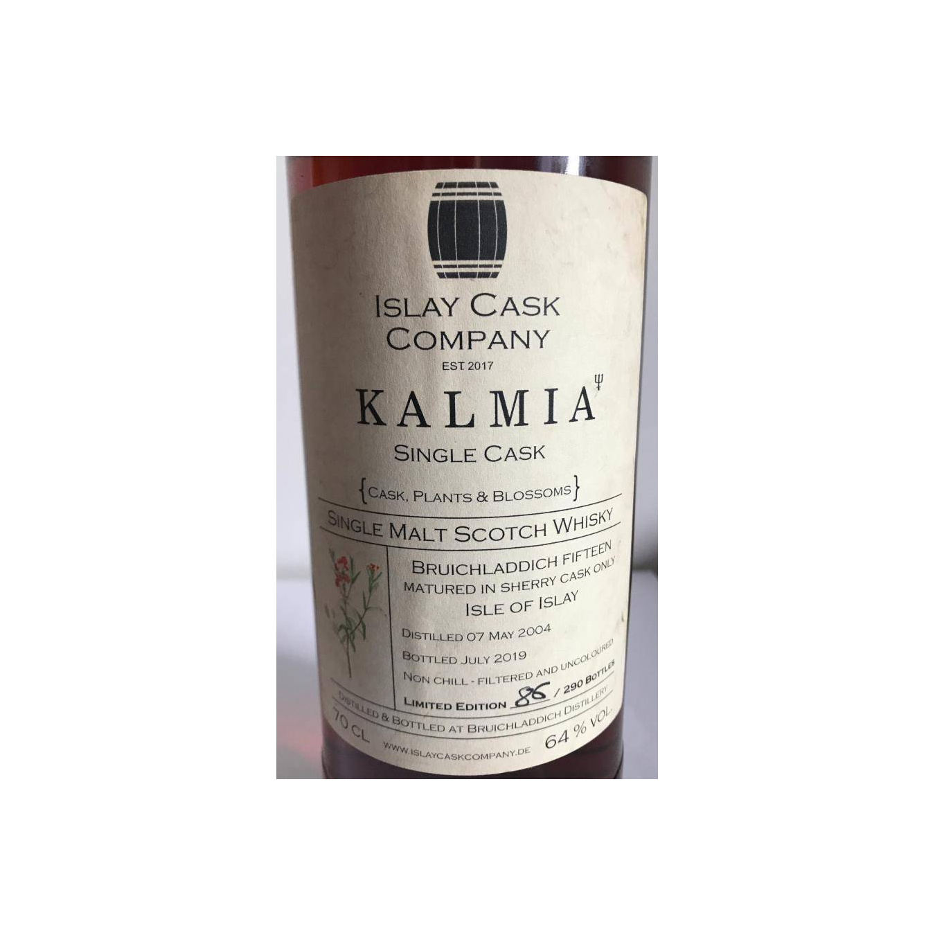 Bruichladdich 2004 15 Years Single Malt Whisky 2