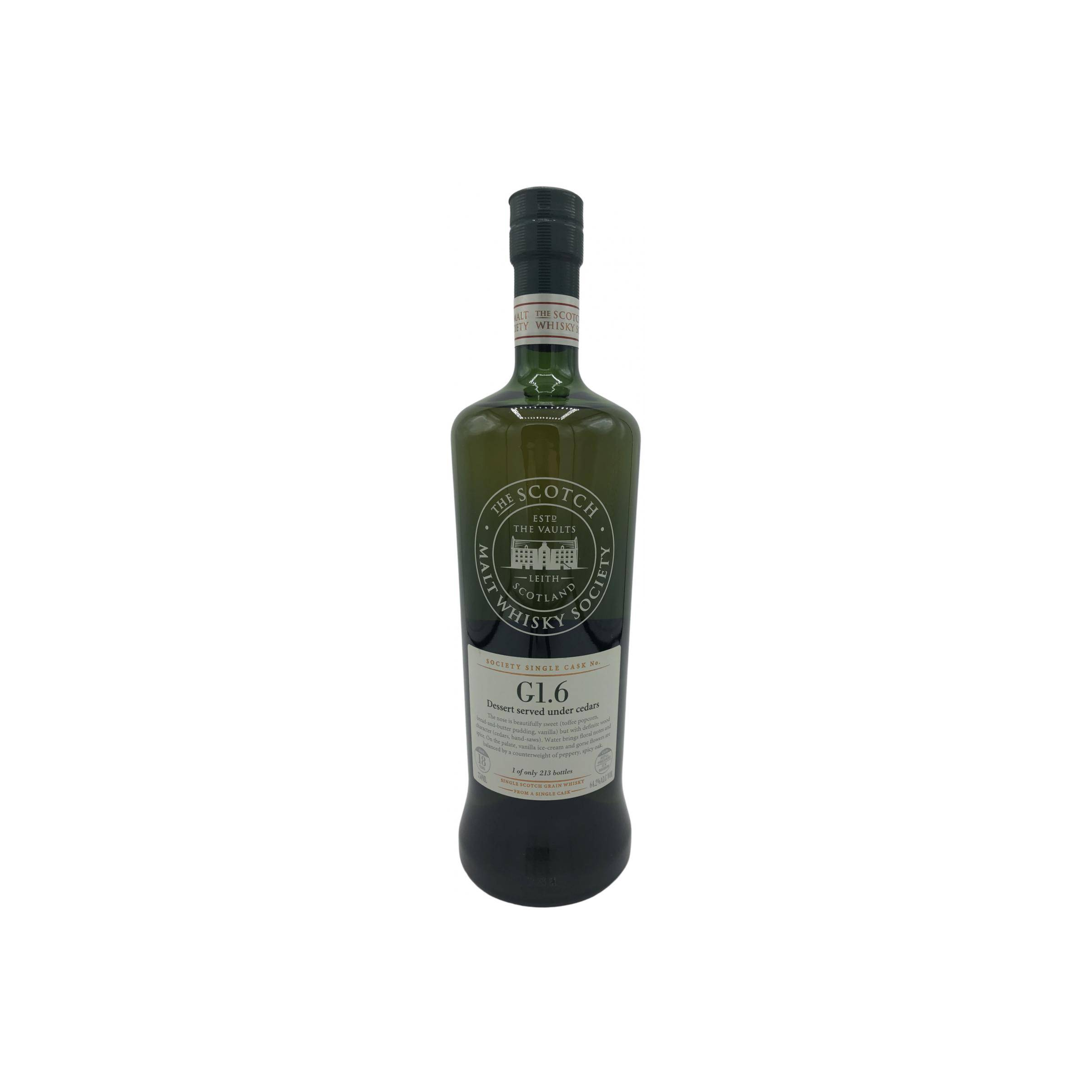 The Scotch Malt Whisky Society 1990 18 Years Single Grain Whisky