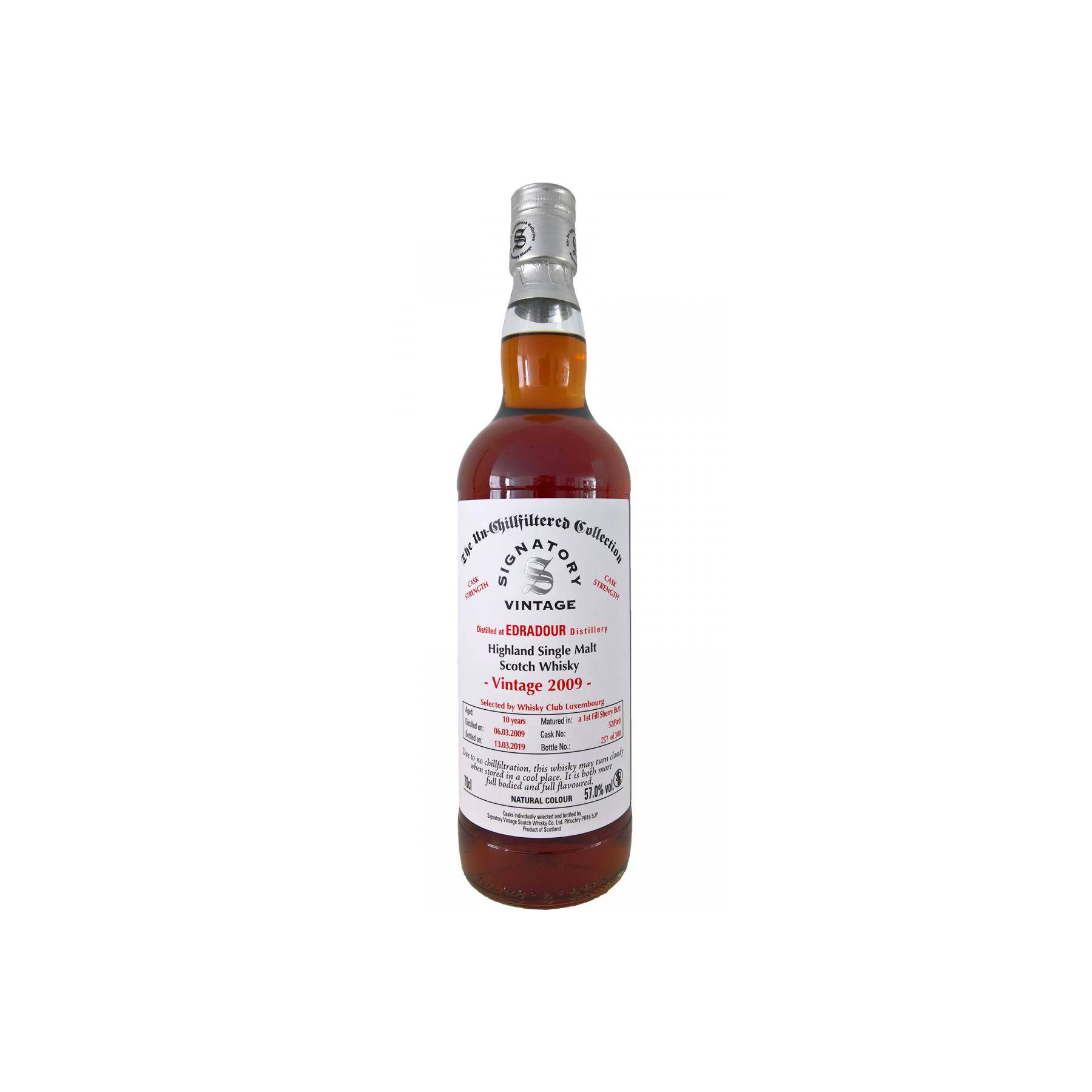 Edradour 2009 10 Years Single Malt Whisky