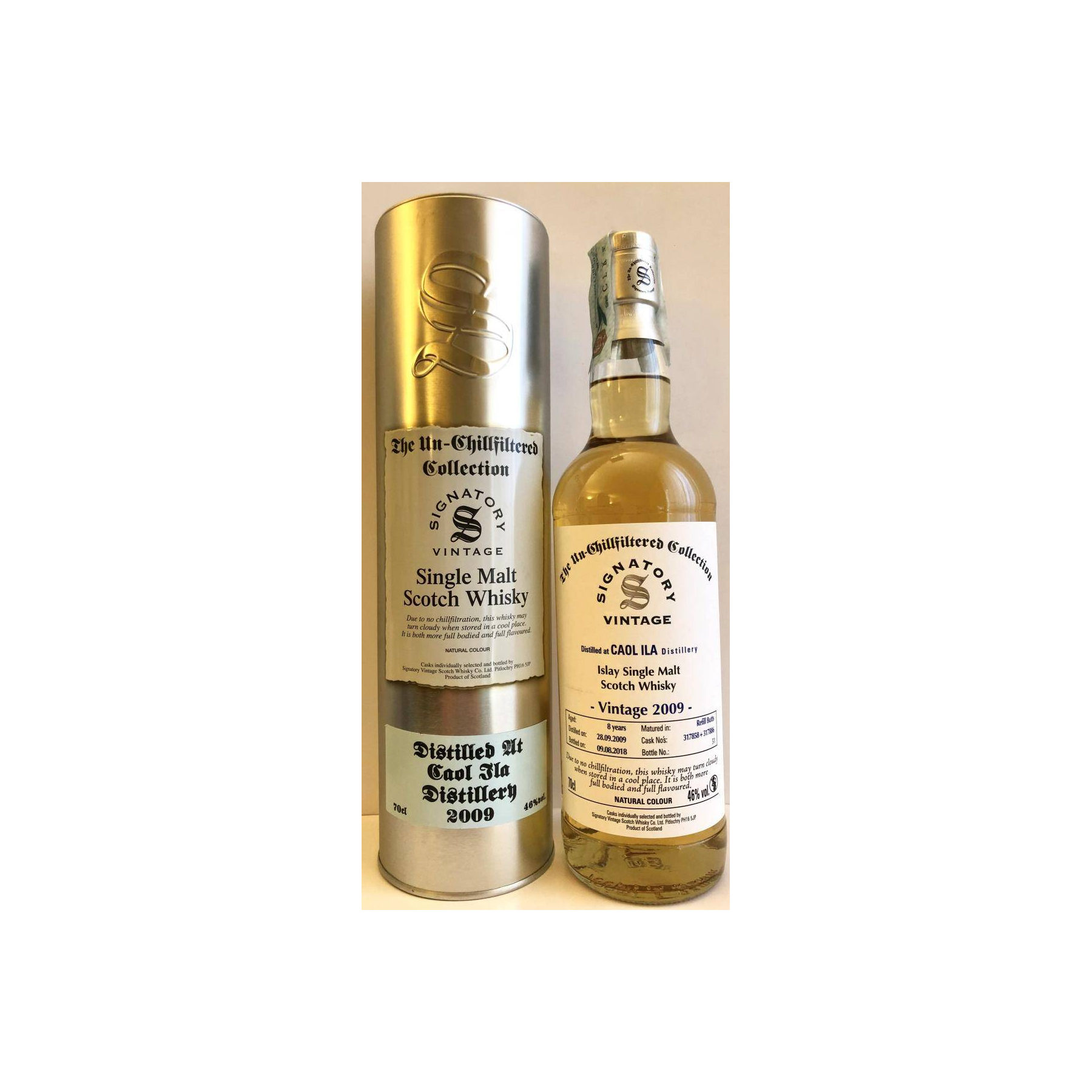 Caol Ila The Un-Chillfiltered Collection 2009 8 Years Single Malt Whisky 3