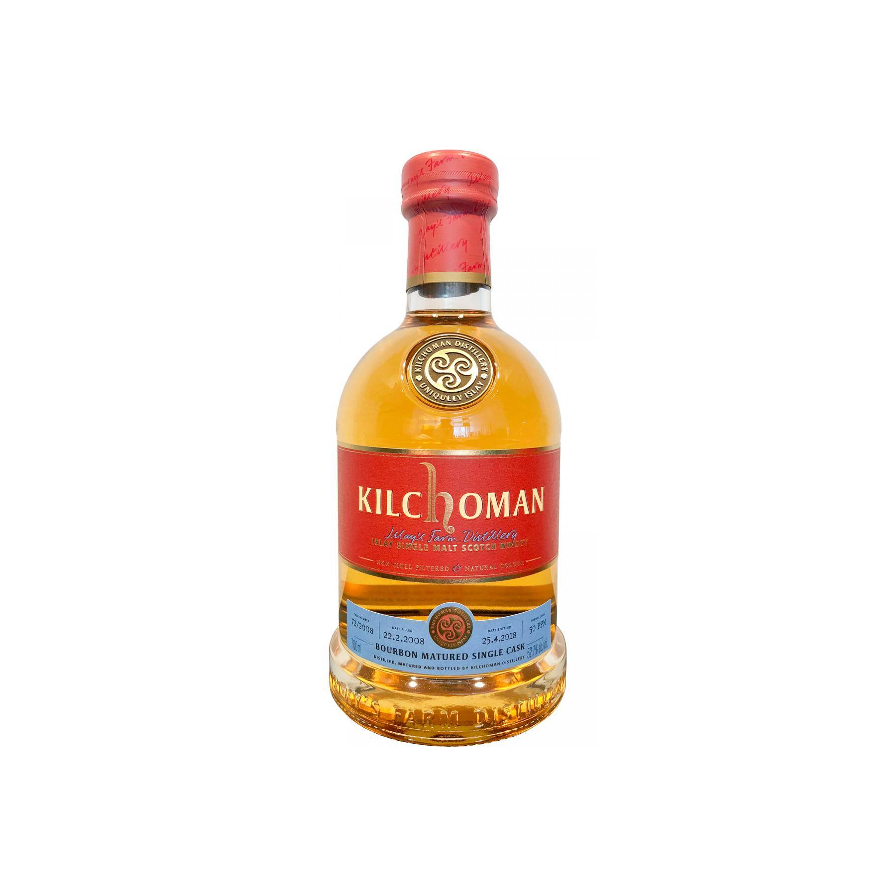 Kilchoman 2008 10 Years Single Malt Whisky