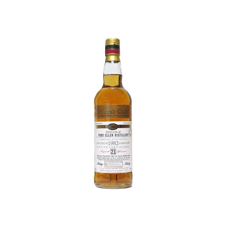 Port Ellen Old Malt Cask 1982 21 Years Single Malt Whisky