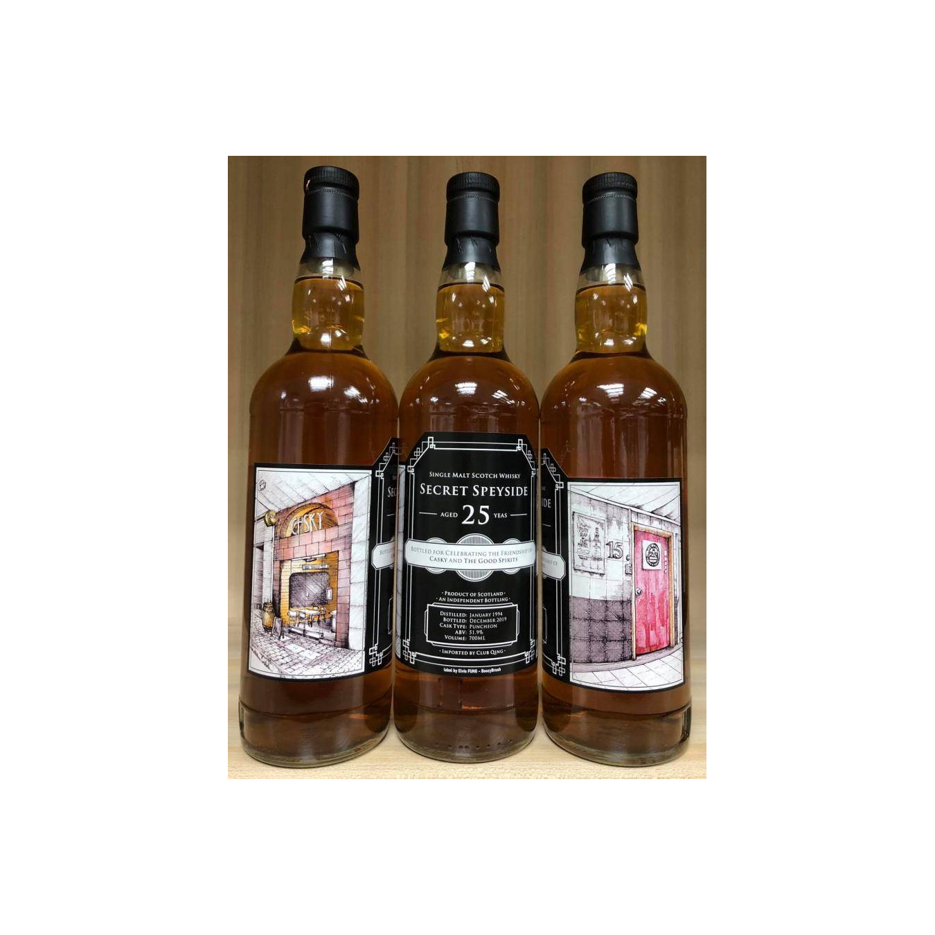 Club Qing 1994 25 Years Single Malt Whisky 2