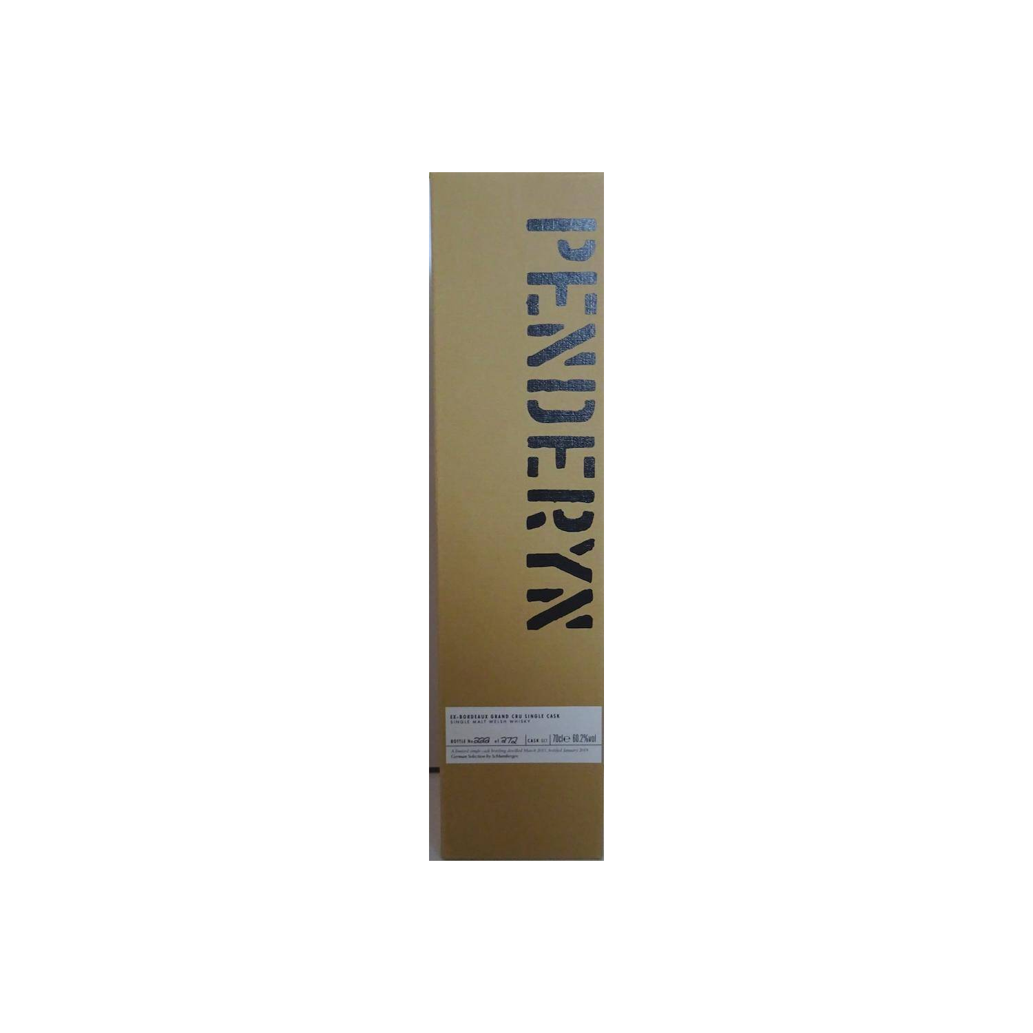 Penderyn Single Cask 2011 7 Years Single Malt Whisky 2