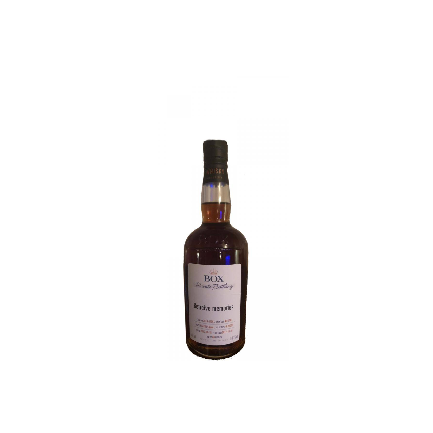 Compass Box Private Bottling 2012 5 Years Single Malt Whisky