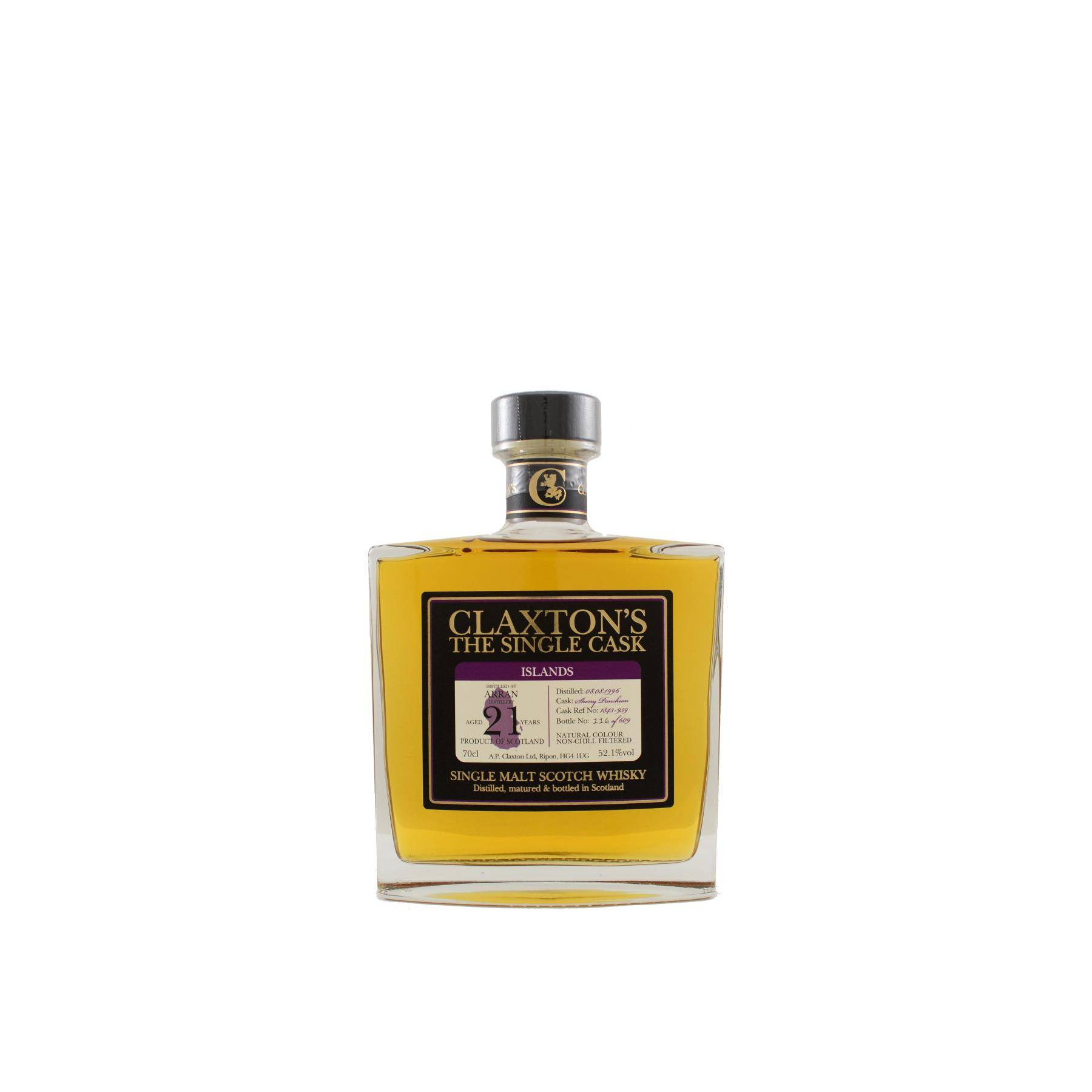 Arran 1996 21 Years Single Malt Whisky