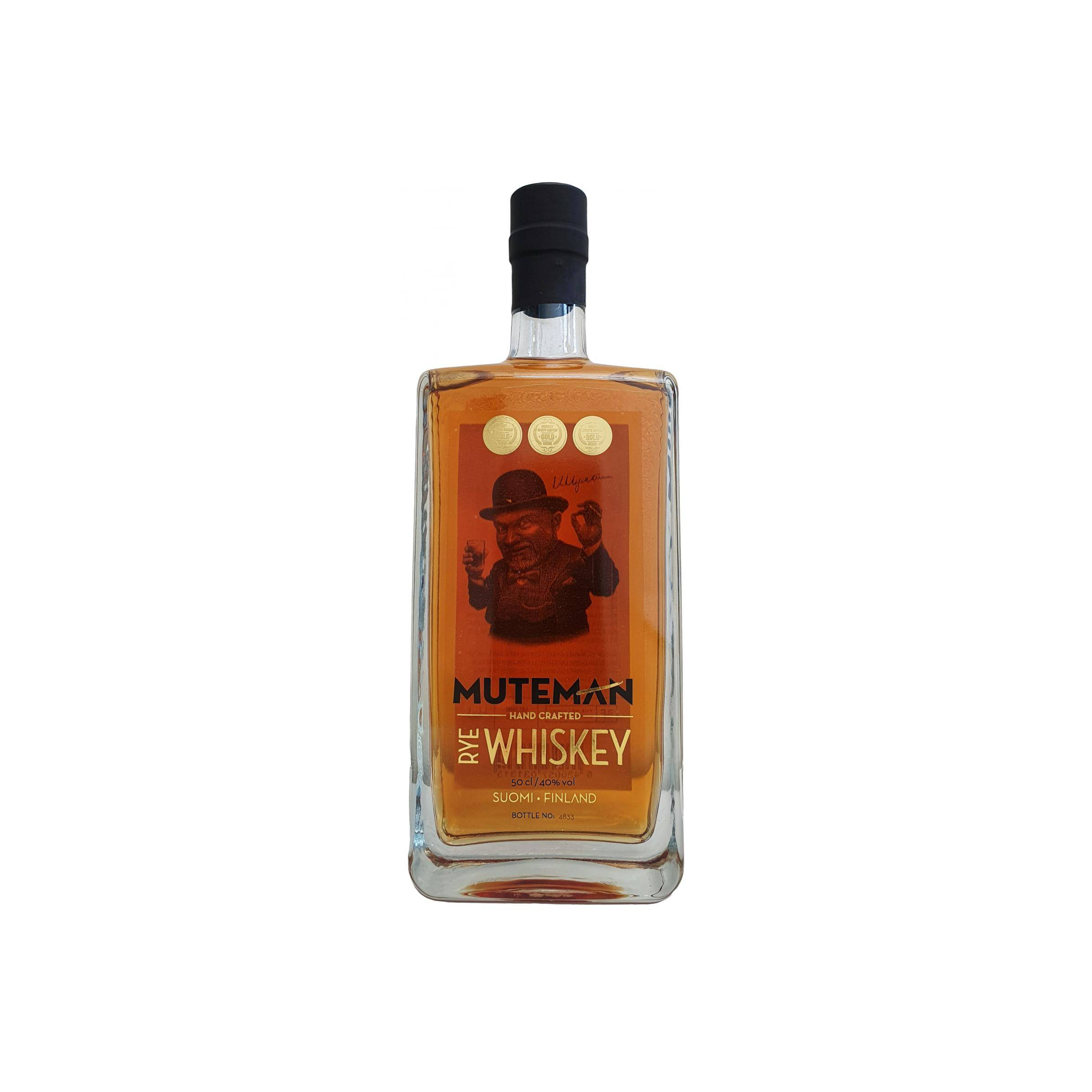 Helsinki Whiskey Muteman Rye Whiskey