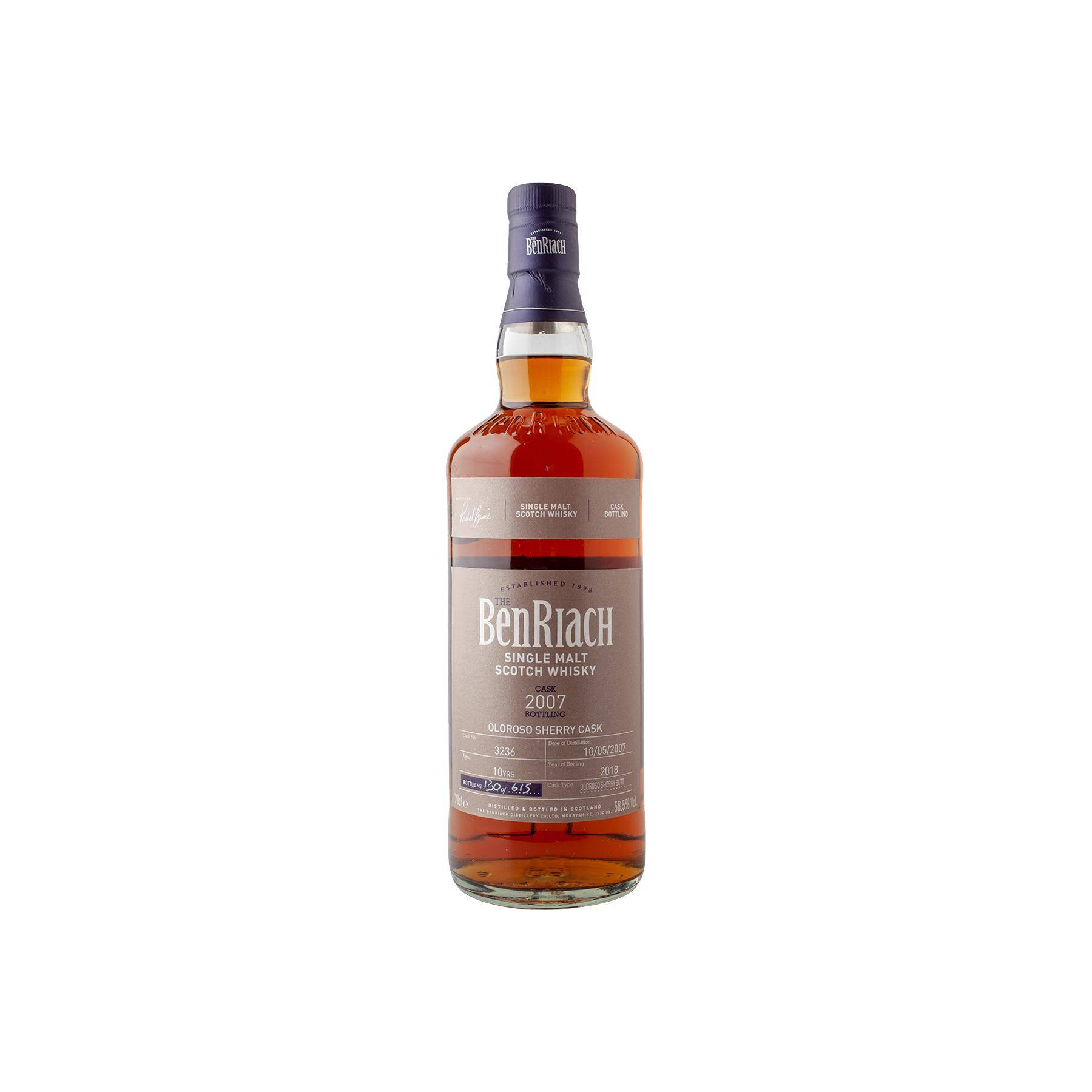 BenRiach 2007 10 Years Single Malt Whisky