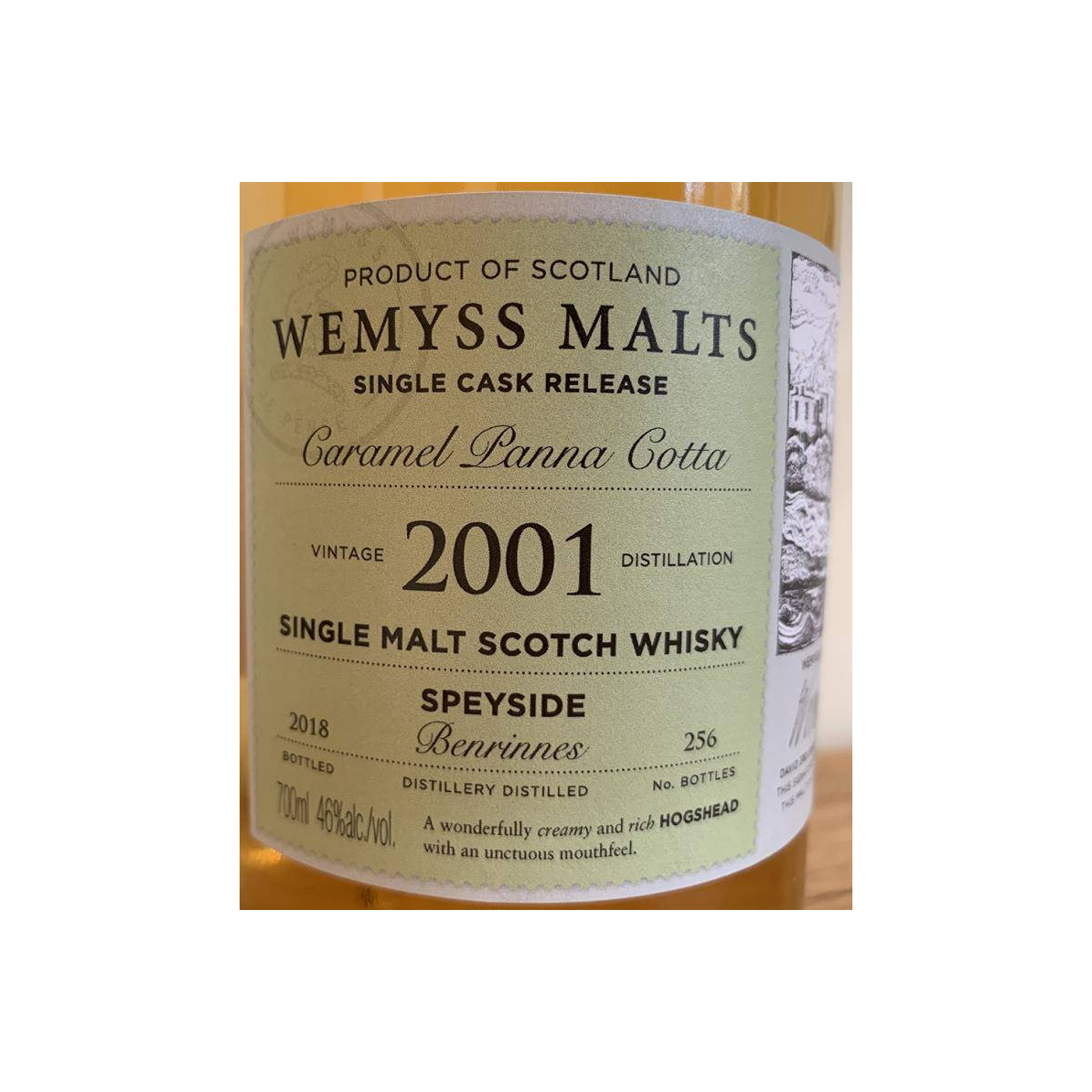 Benrinnes 2001 17 Years Single Malt Whisky 2