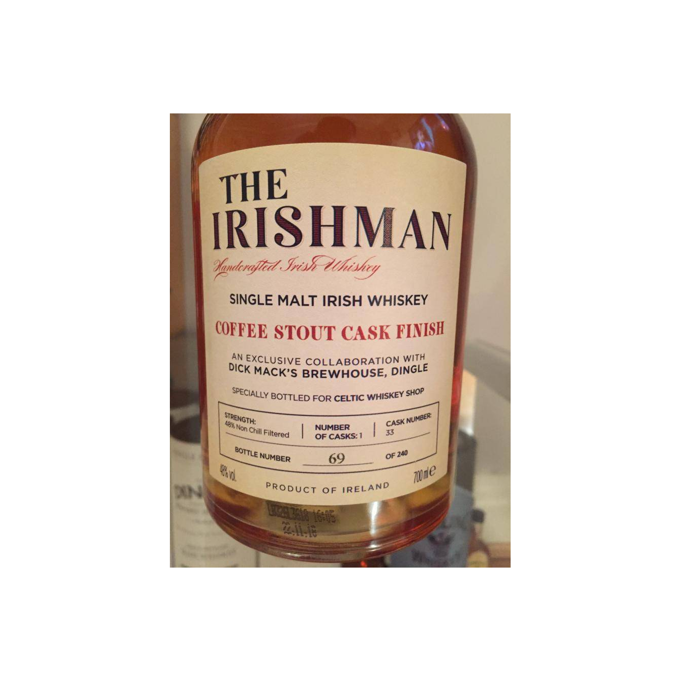 The Irishman Single Malt Whisky 3