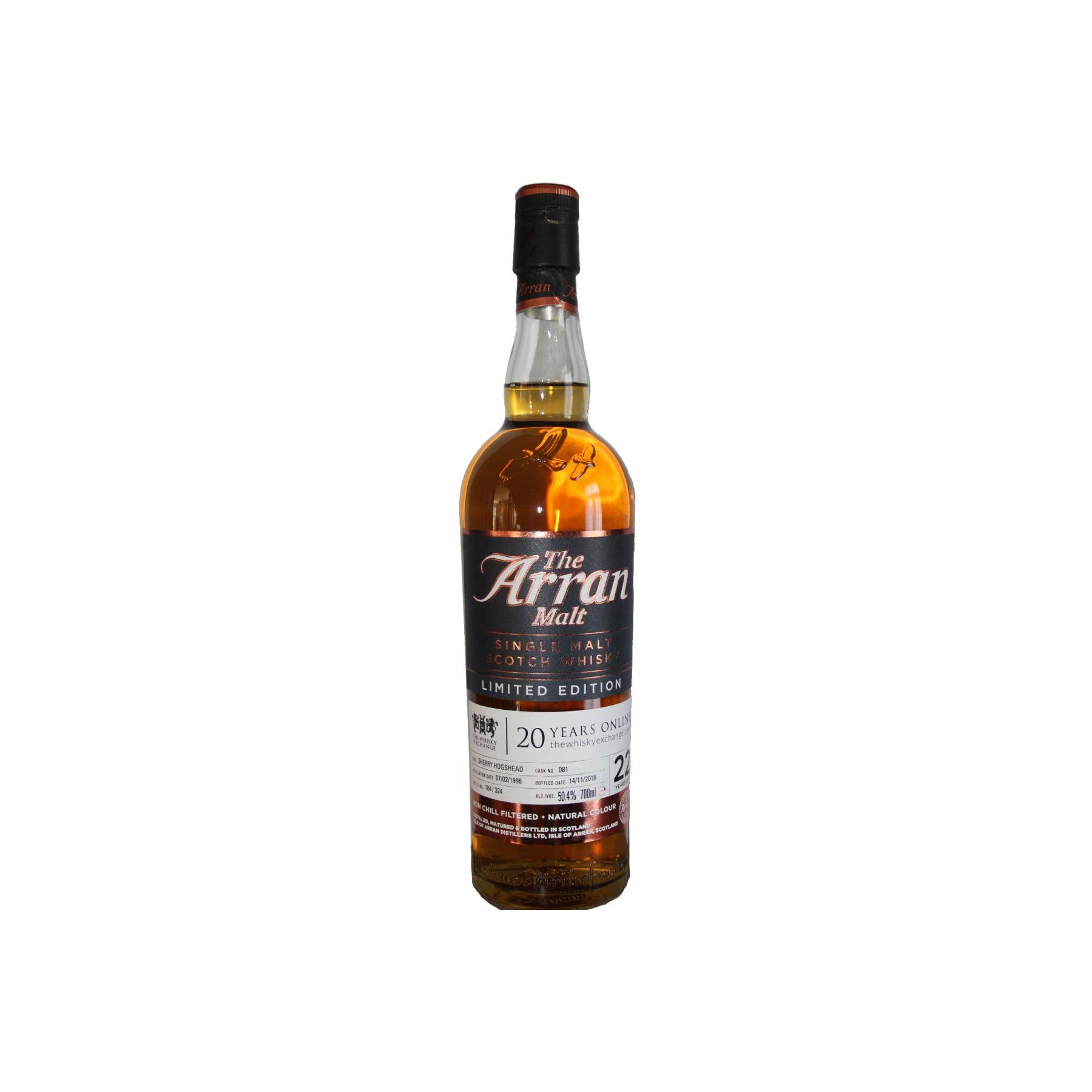 Arran Limited Edition 1996 22 Years Single Malt Whisky