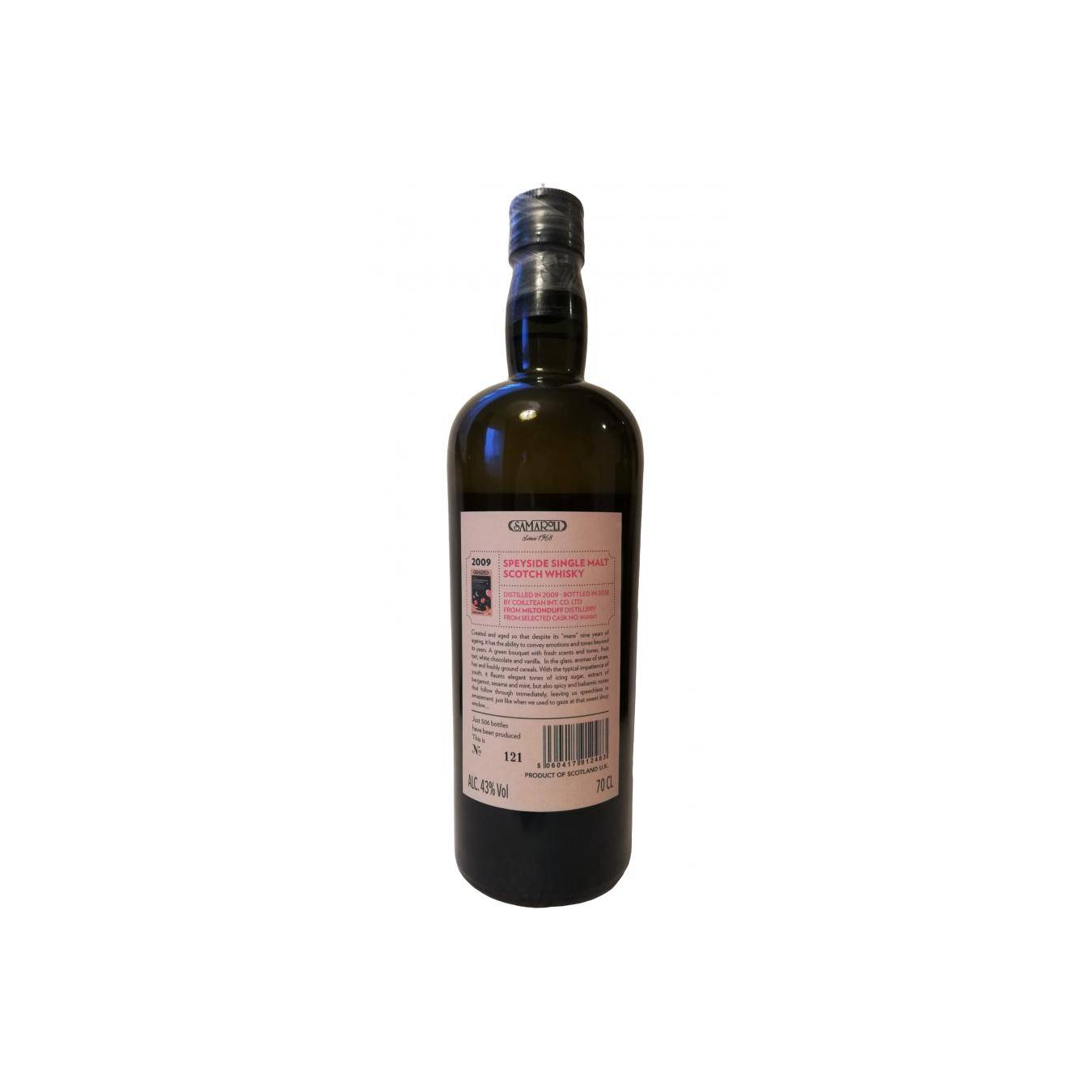 Miltonduff 2009 9 Years Single Malt Whisky 2