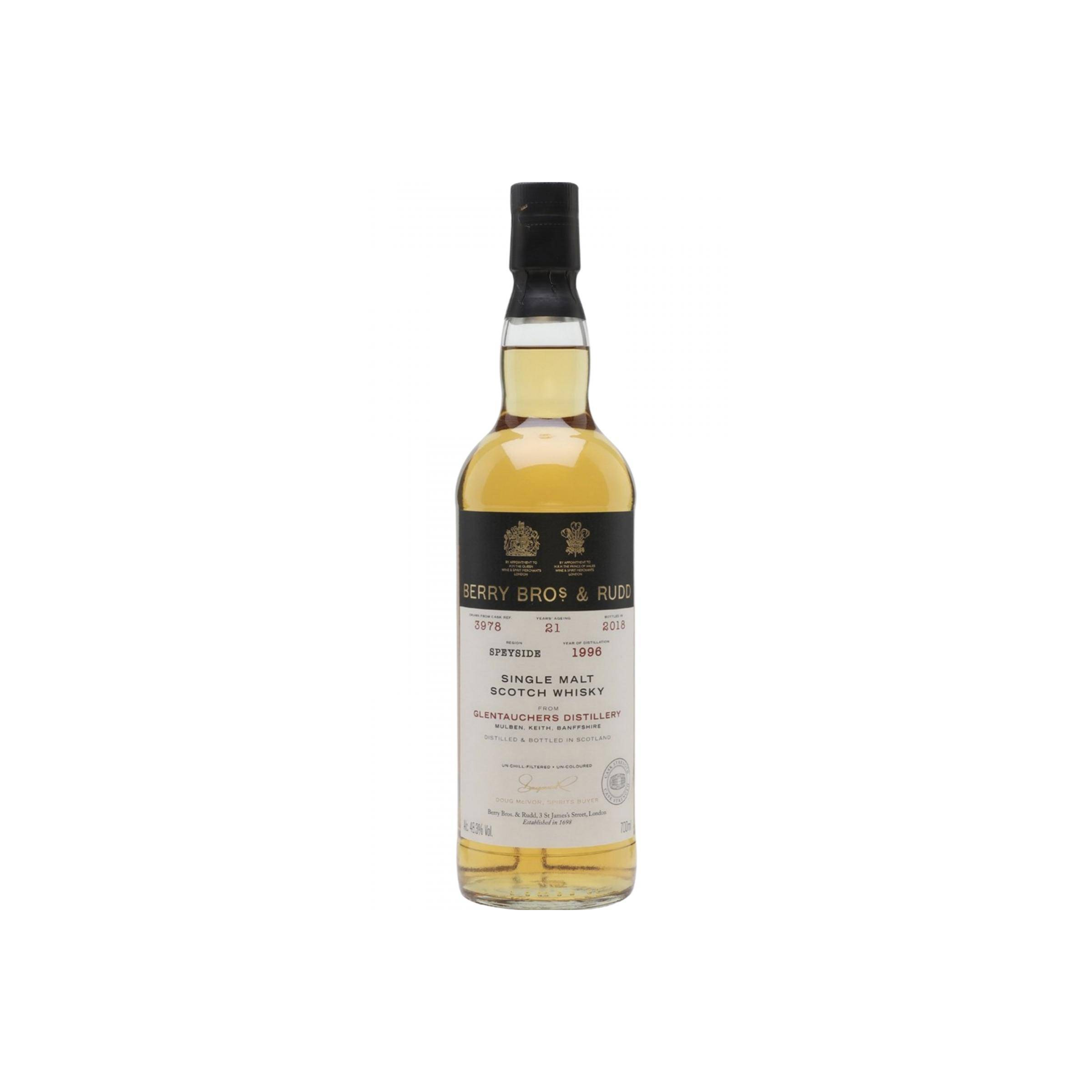 Glentauchers 1996 21 Years Single Malt Whisky