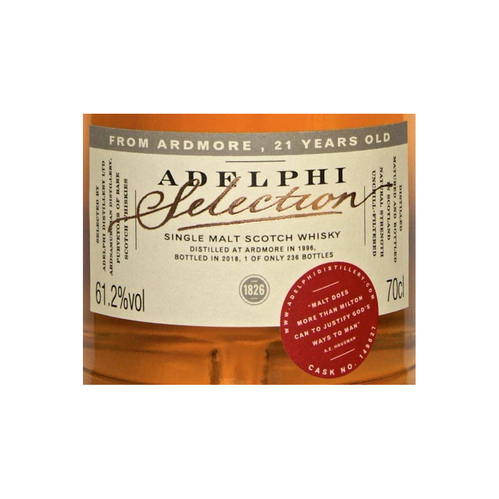 Ardmore Limited Edition 1996 21 Years Single Malt Whisky 2
