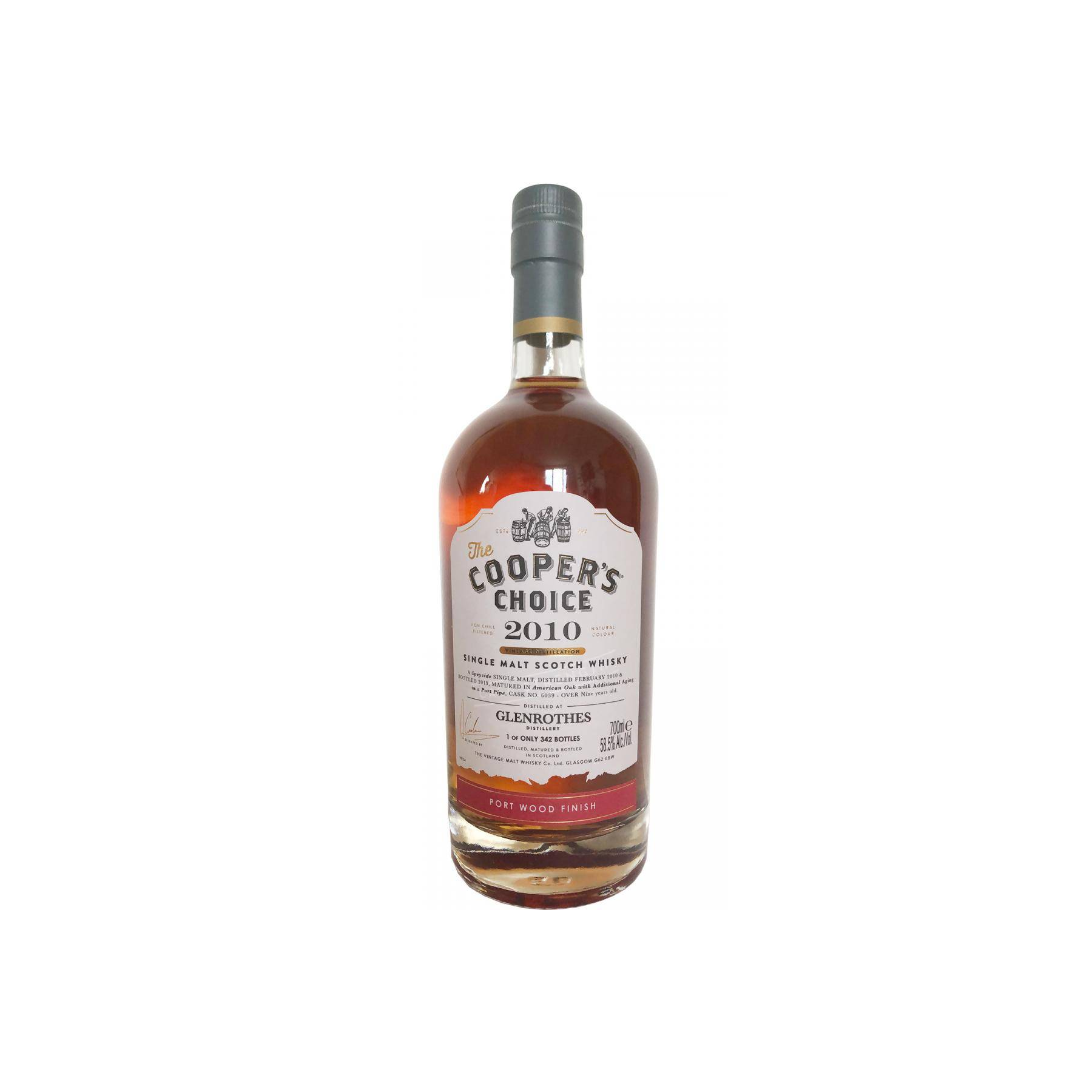 The Glenrothes The Cooper's Choice 2010 9 Years Single Malt Whisky