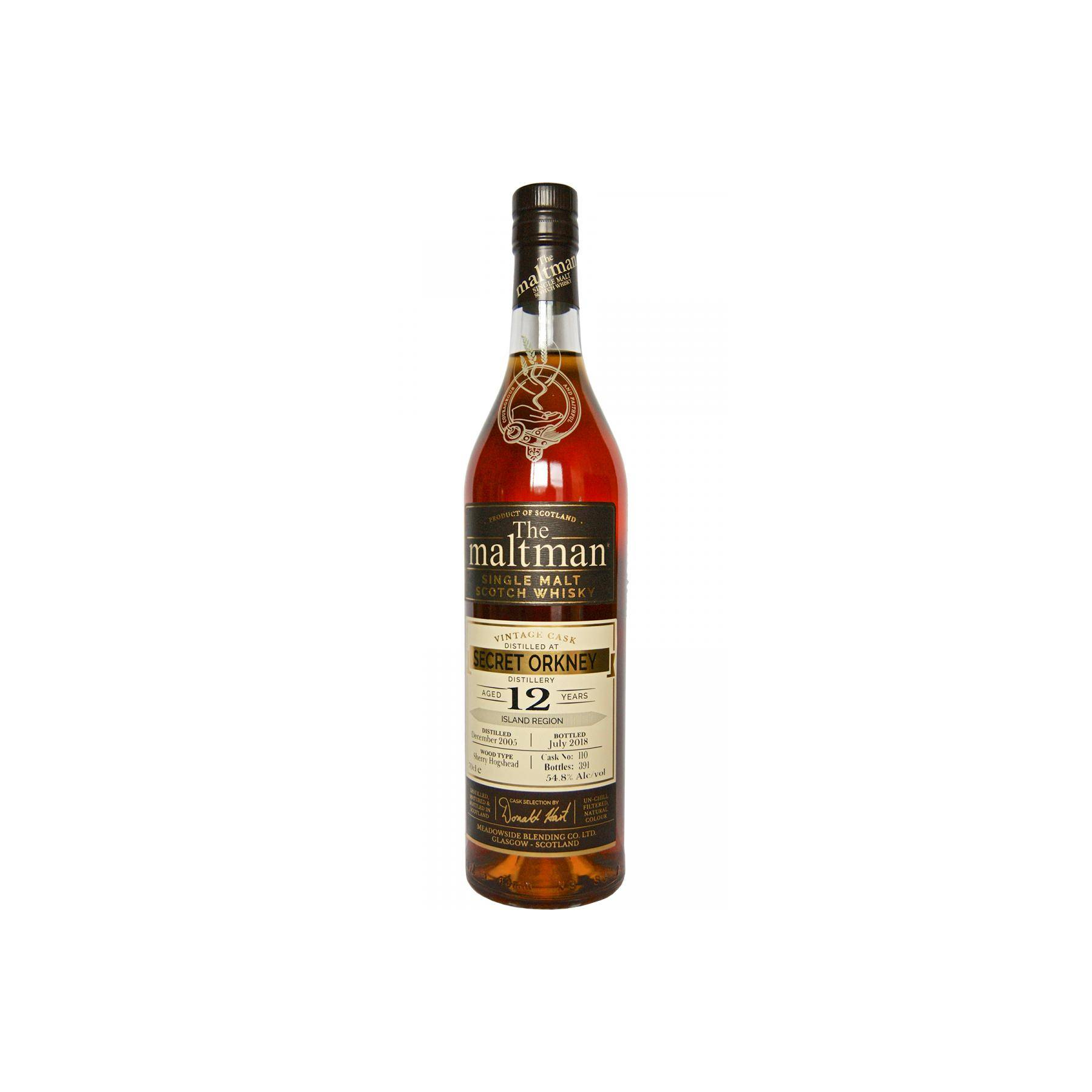 Meadowside Blending 2005 12 Years Single Malt Whisky