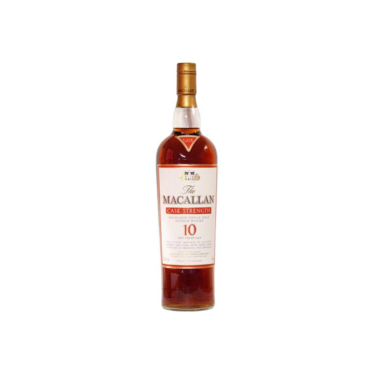 The Macallan Cask Strength Collection 10 Years Single Malt Whisky