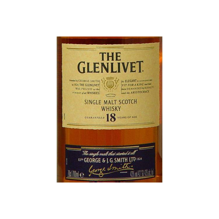 The Glenlivet 18 Years Single Malt Whisky 2