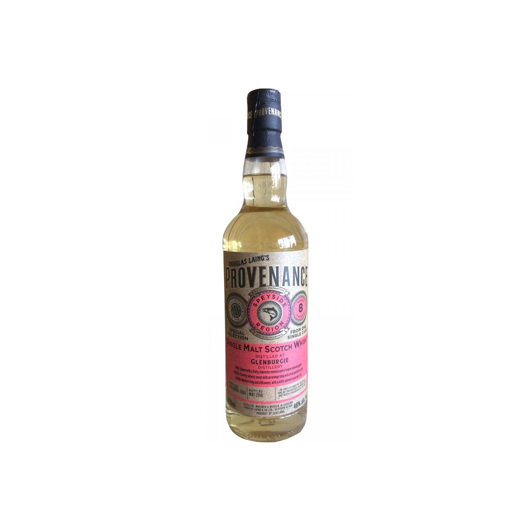 Glenburgie 2009 8 Years Single Malt Whisky