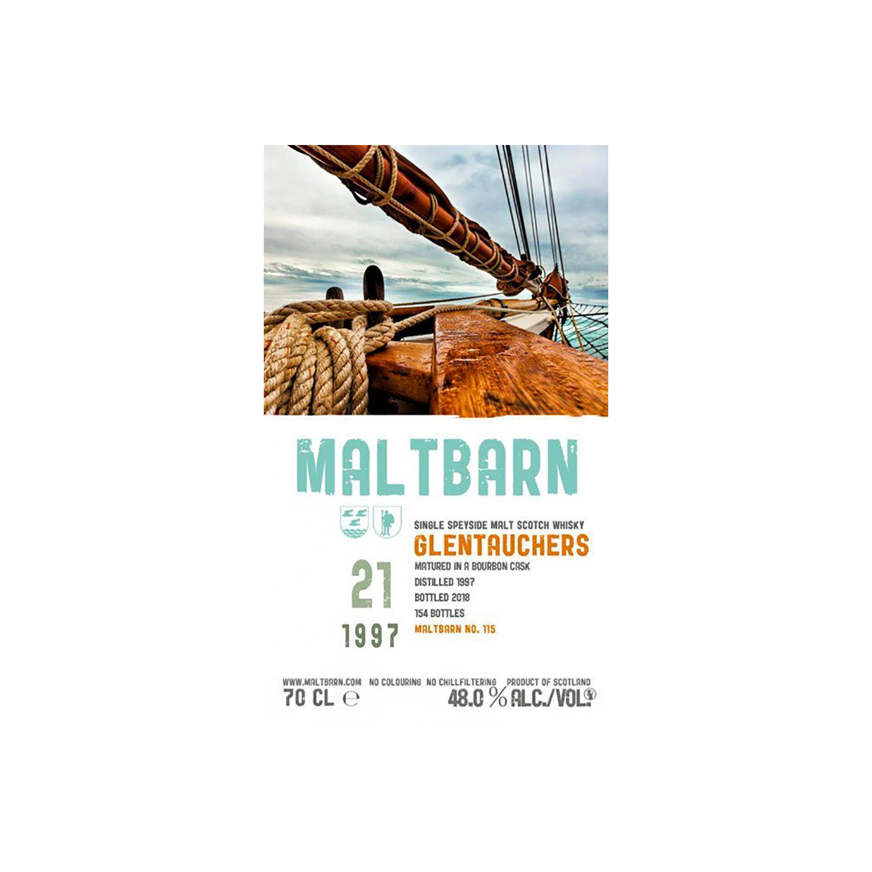 Glentauchers 1997 21 Years Single Malt Whisky 2
