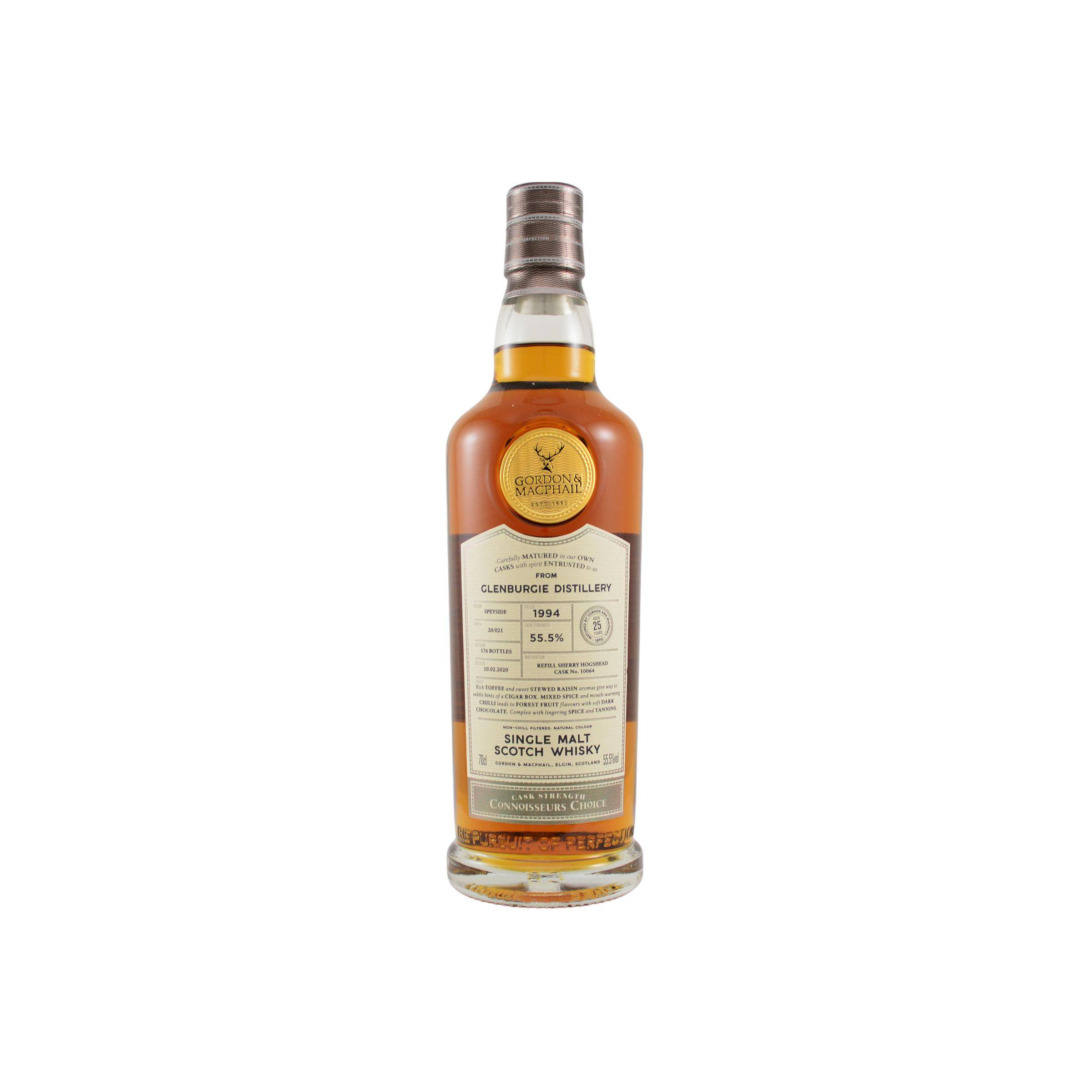 Glenburgie Connoisseurs Choice - Cask Strength 1994 25 Years Single Malt Whisky