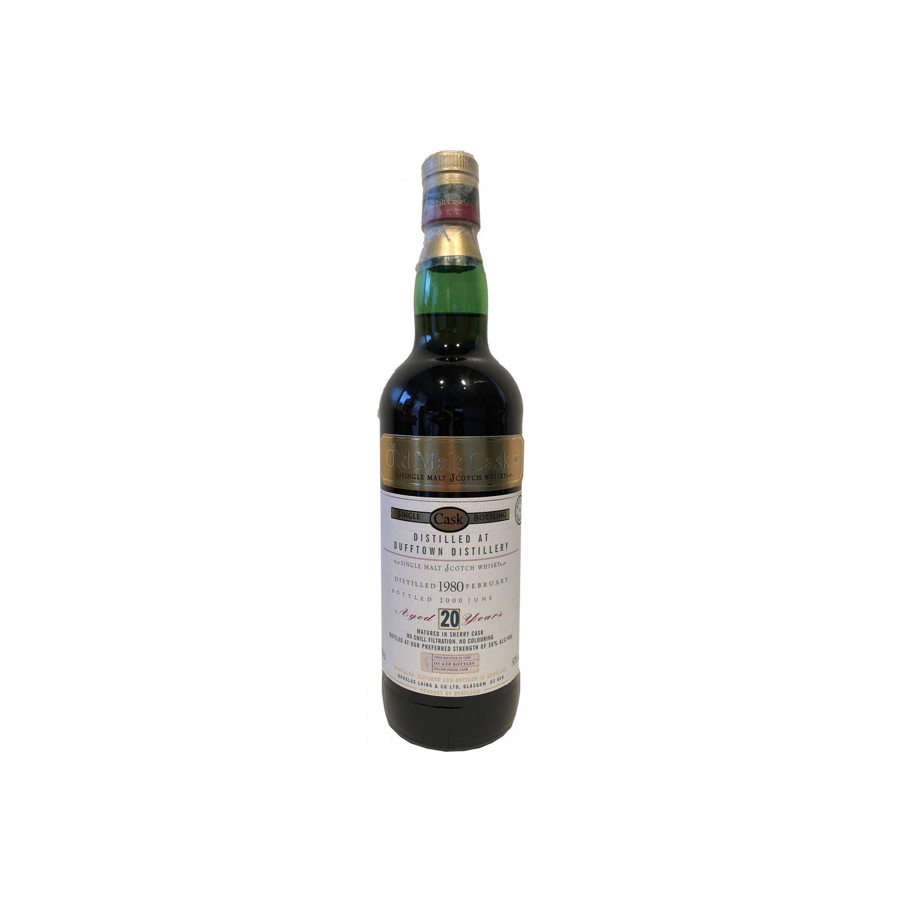 Dufftown Old Malt Cask 1980 20 Years Single Malt Whisky