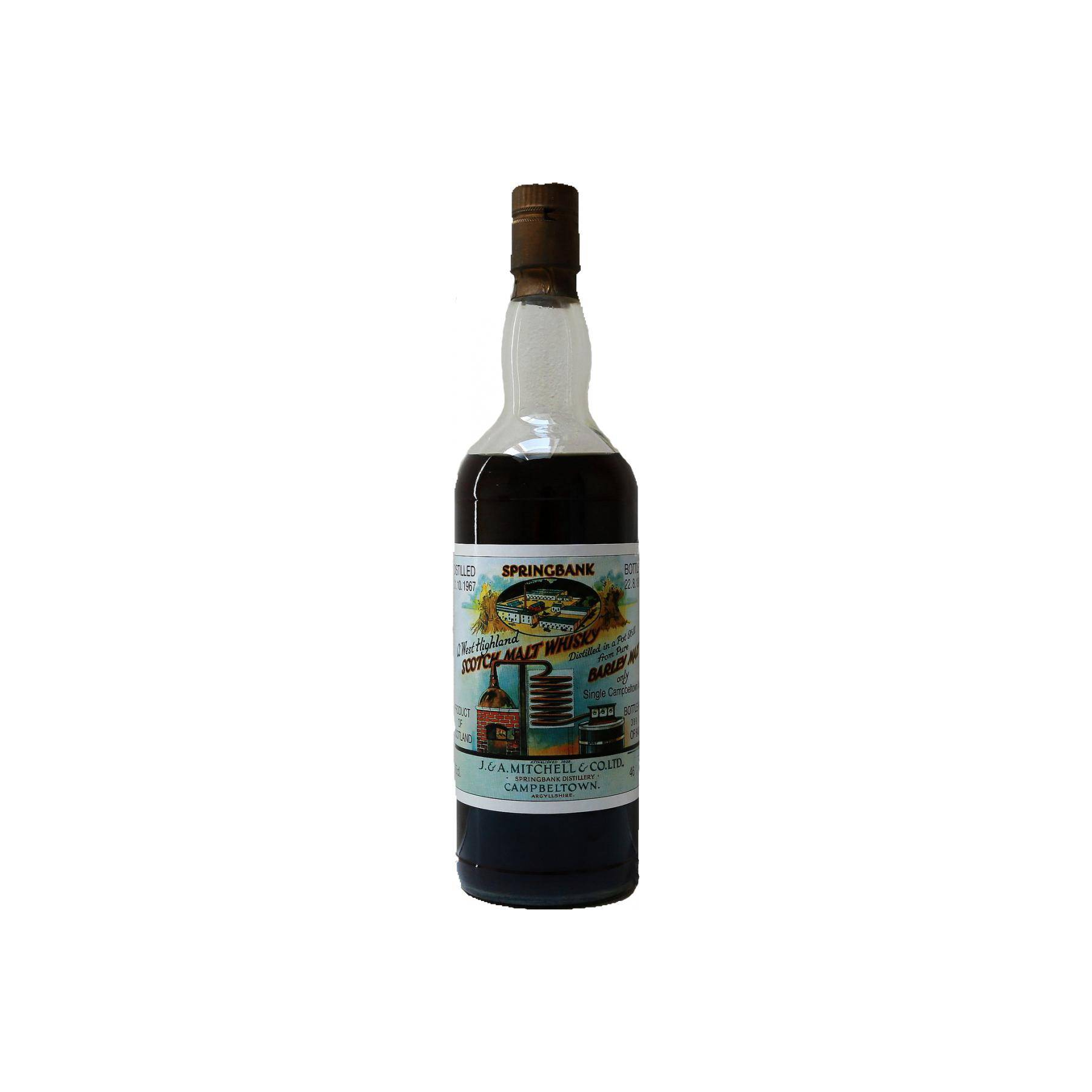 Springbank 1967 20 Years Single Malt Whisky 2