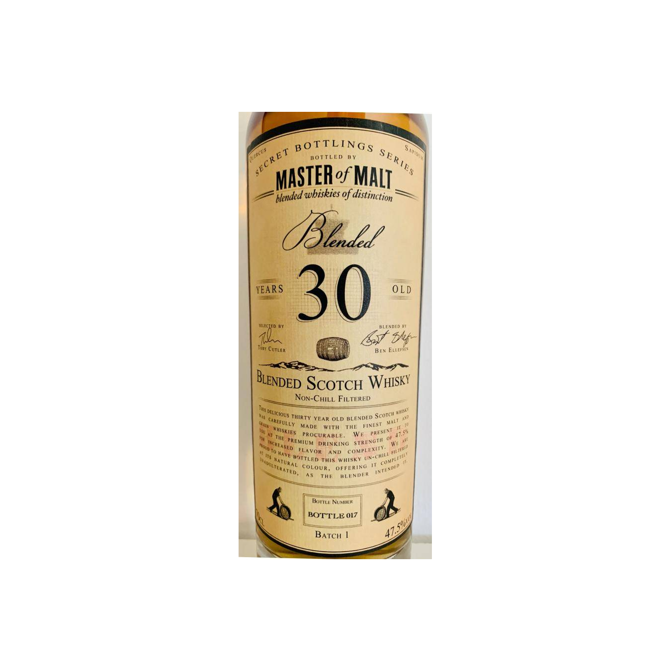 Master of Malt 30 Years Blended Whisky 3