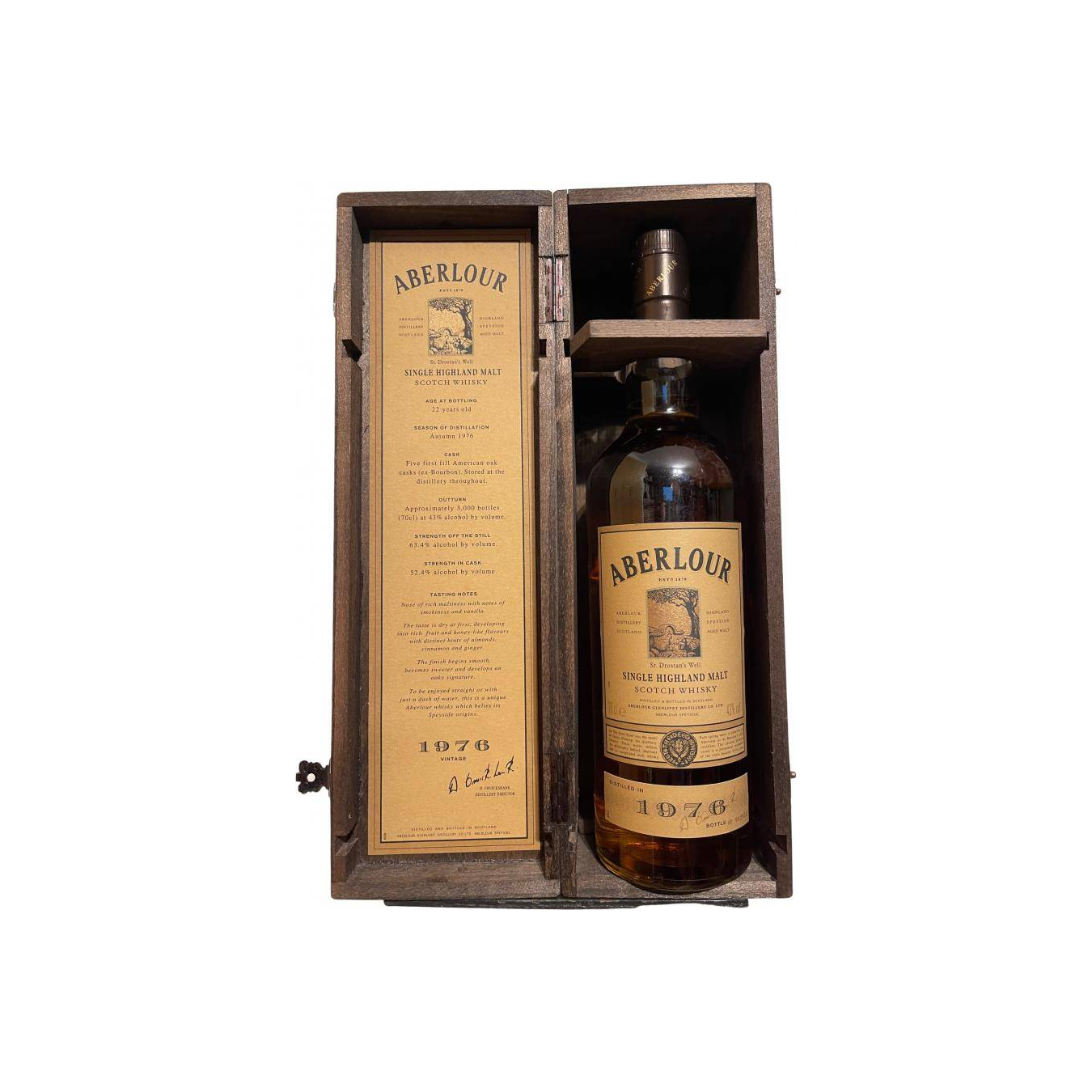 Aberlour Limited Edition 1976 22 Years Single Malt Whisky 3