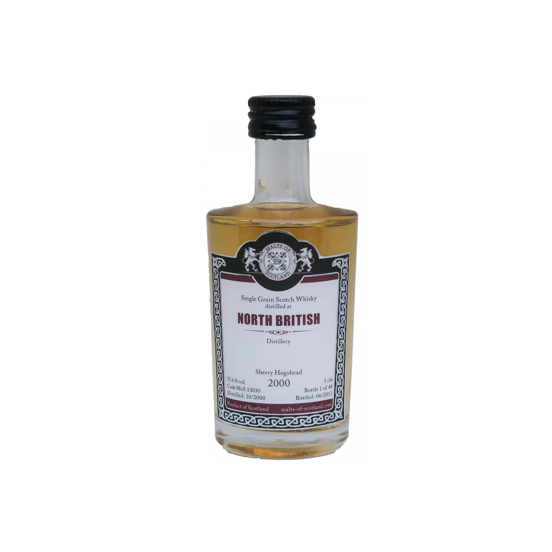 North British Miniature 2000 12 Years Single Grain Whisky 2