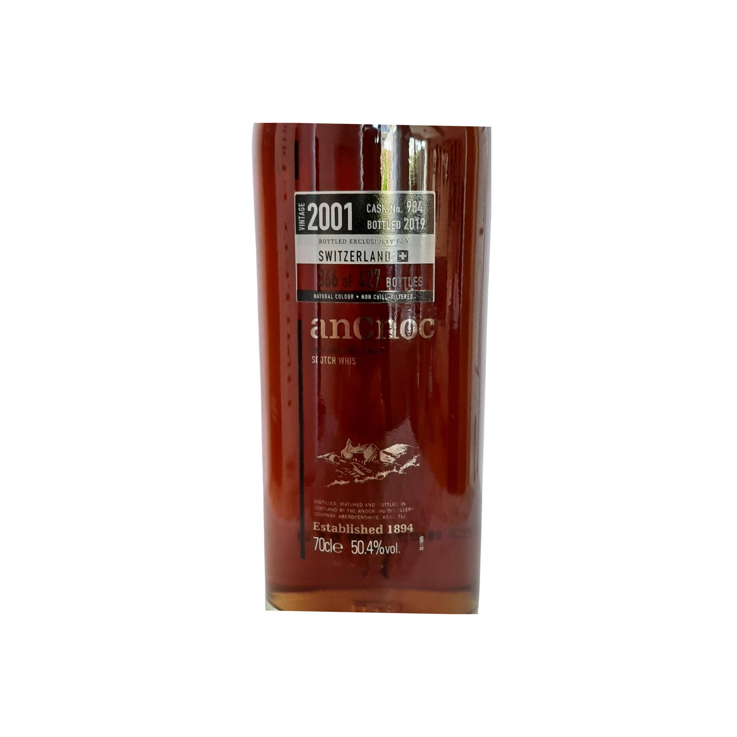 An Cnoc 2001 18 Years Single Malt Whisky 3
