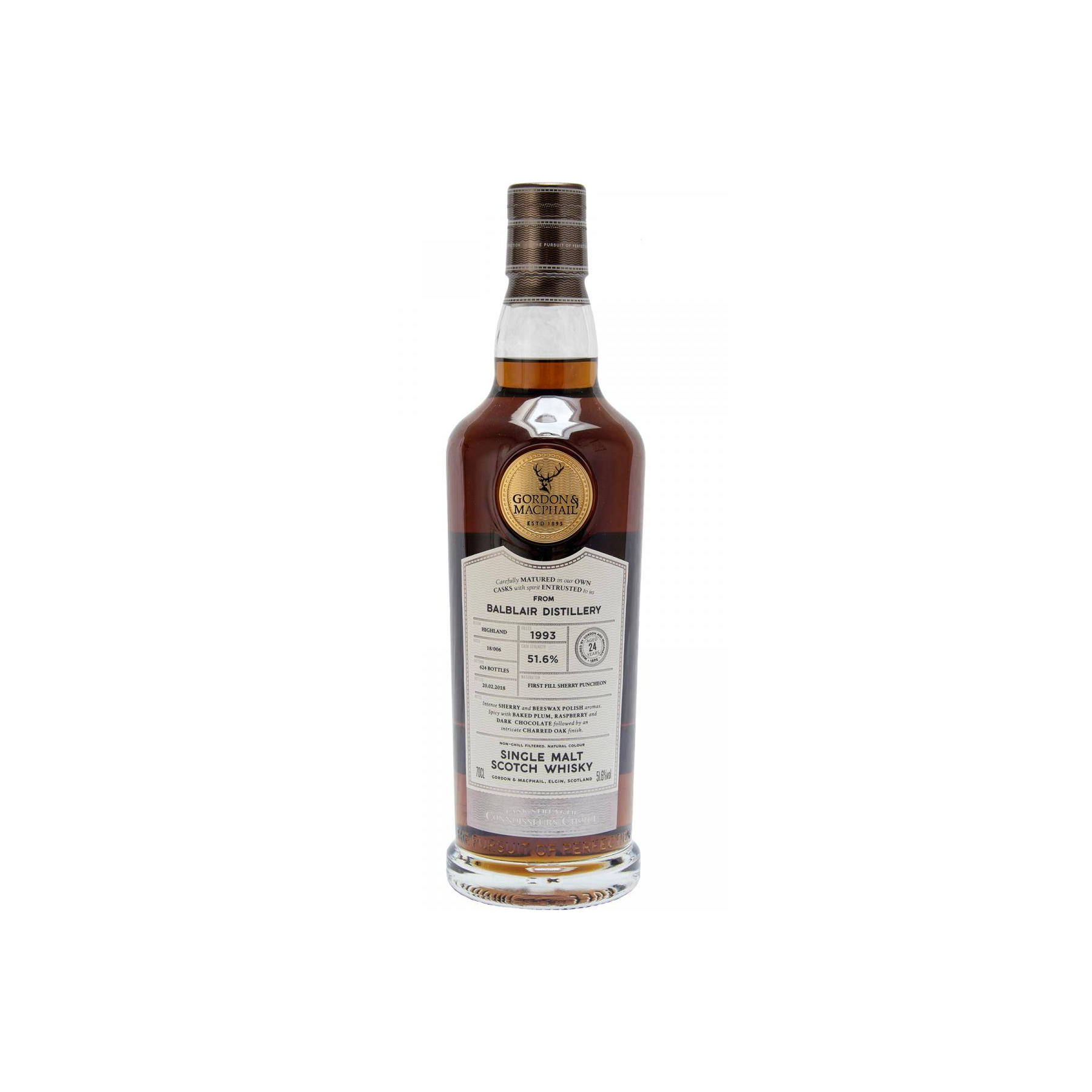 Balblair Connoisseurs Choice - Cask Strength 1993 24 Years Single Malt Whisky