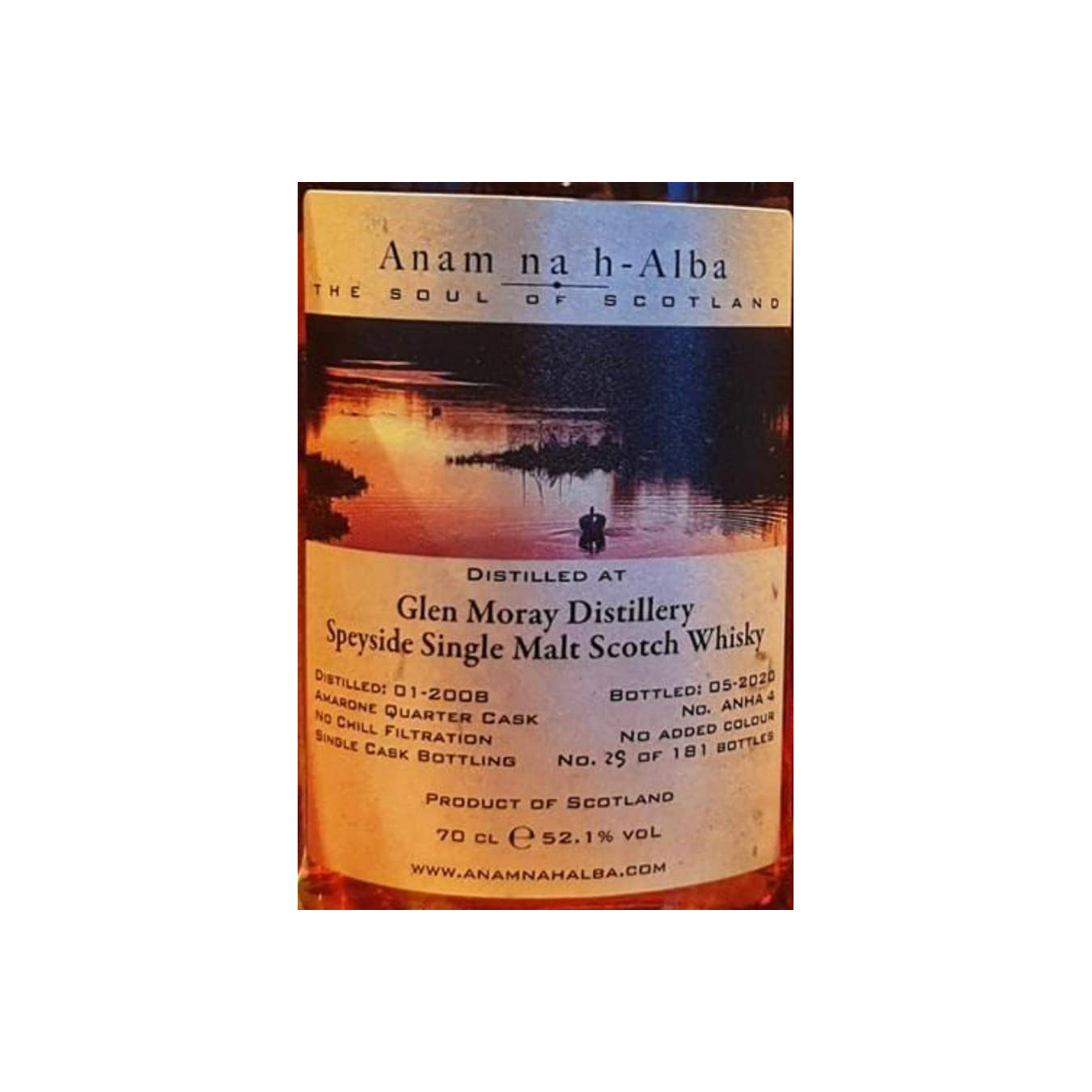 Glen Moray 2008 12 Years Single Malt Whisky 2