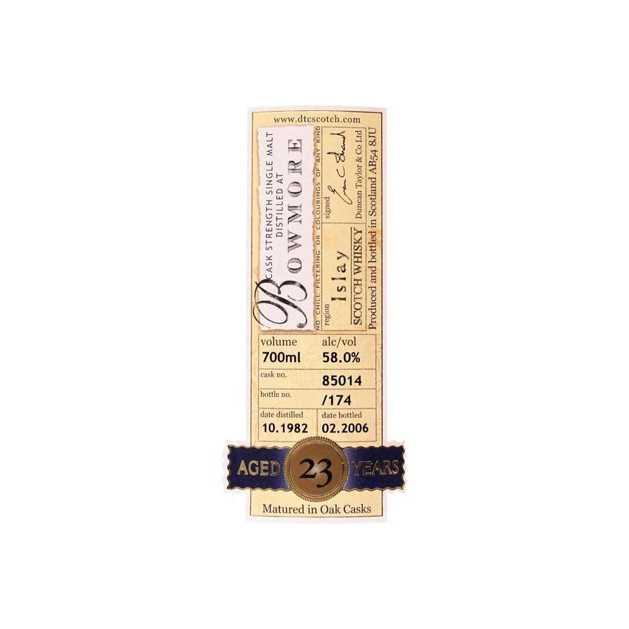 Bowmore Rare Auld 1982 23 Years Single Malt Whisky 2